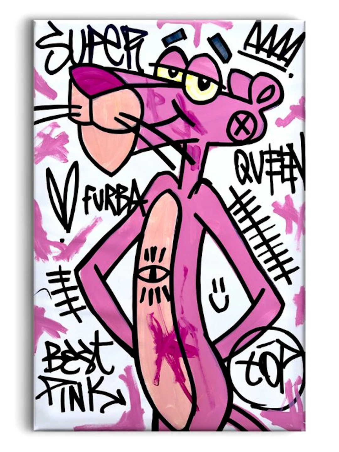 LACRISS (1990) - Pantera Rosa Furba - Original Paint 100% - XL