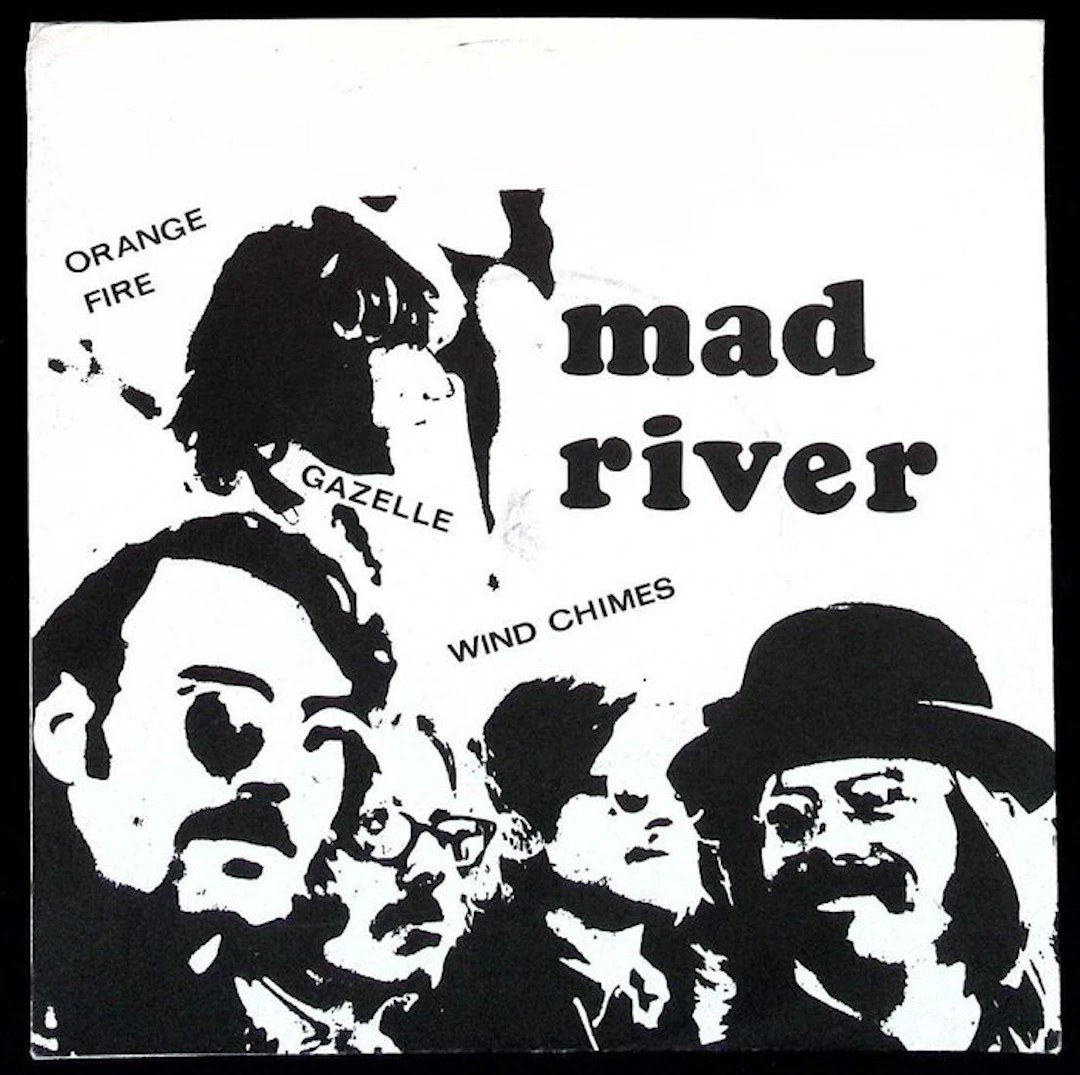 Mad River - Mad River (7" 45RPM 3-track EP) - 7" EP - white label - 1977
