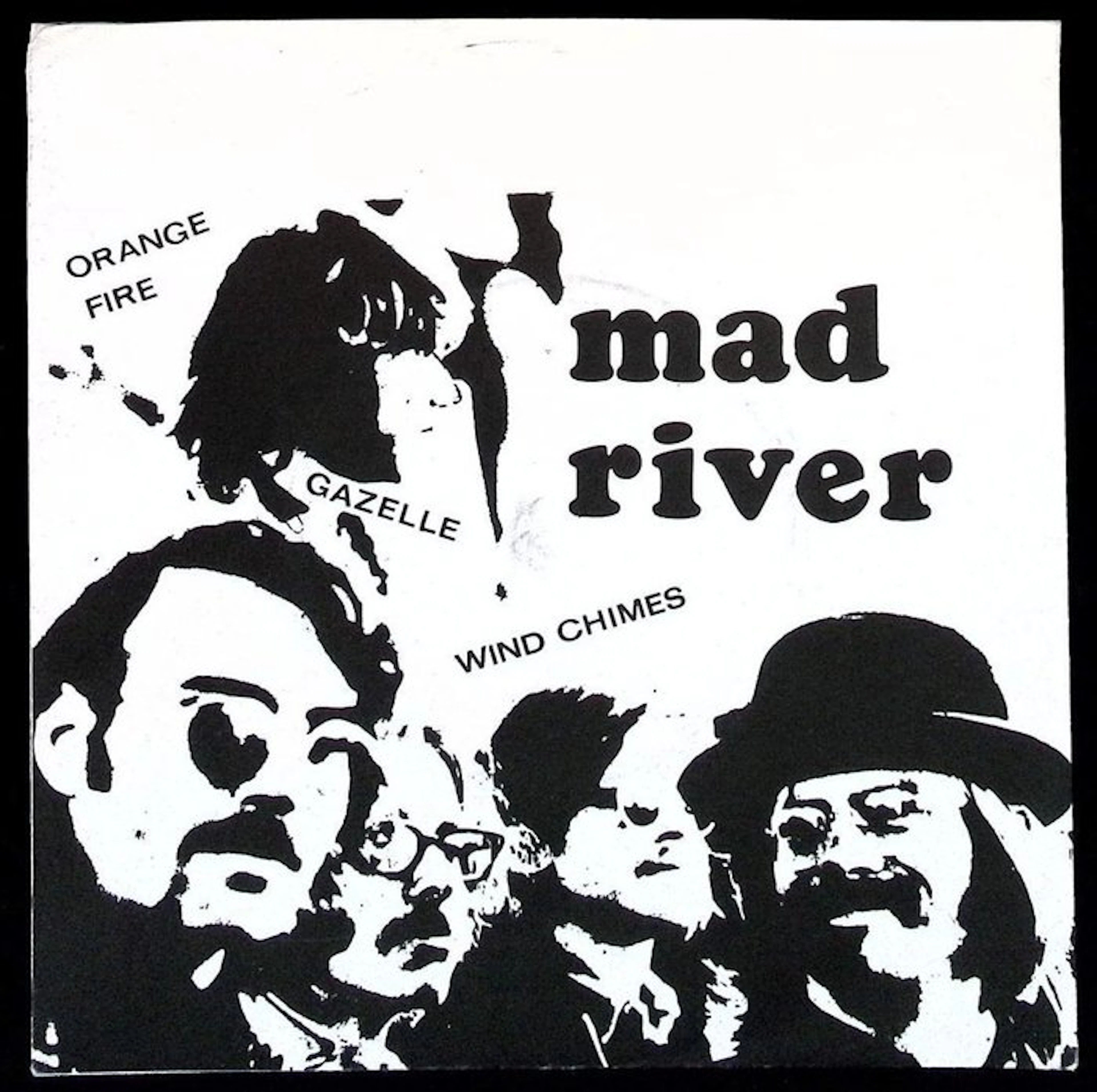 Mad River - Mad River (7" 45RPM 3-track EP) - 7" EP - white label - 1977
