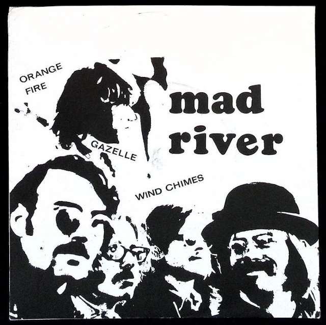 Mad River - Mad River (7" 45RPM 3-track EP) - 7" EP - white label - 1977