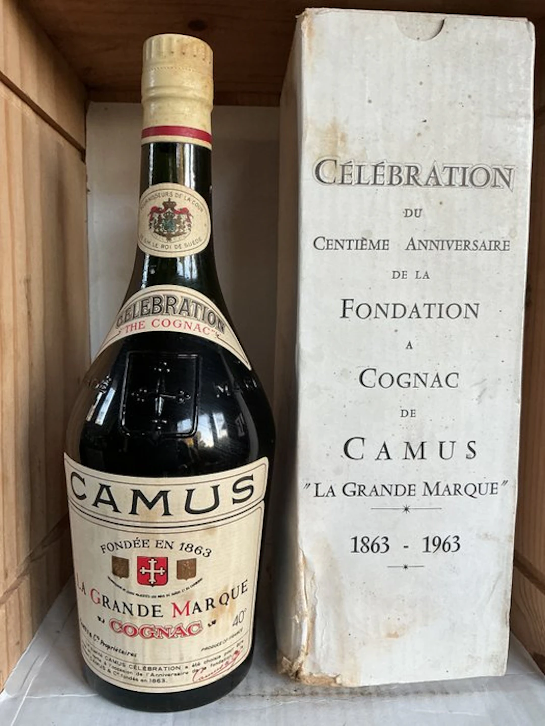Camus - Celebration - 1st release 100th Anniversary - b. 1963 - 70cl