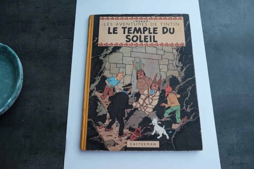 Tintin T14 - Le temple du soleil (B3) - C - 1 Album - First edition - 1949
