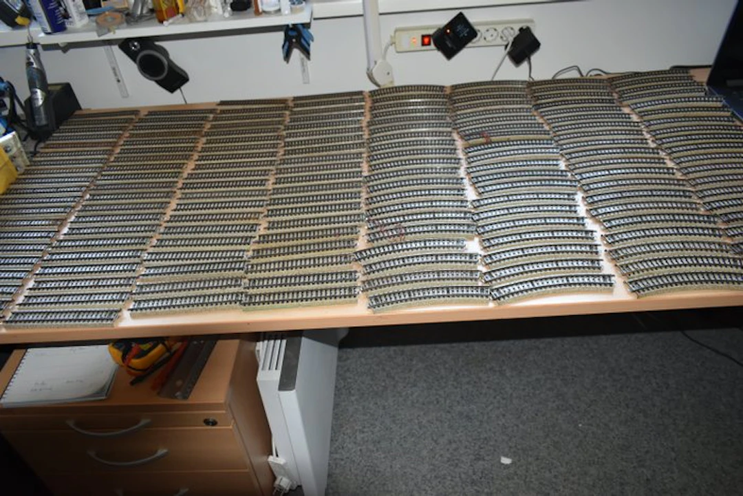 Märklin H0 - Model train tracks (160)