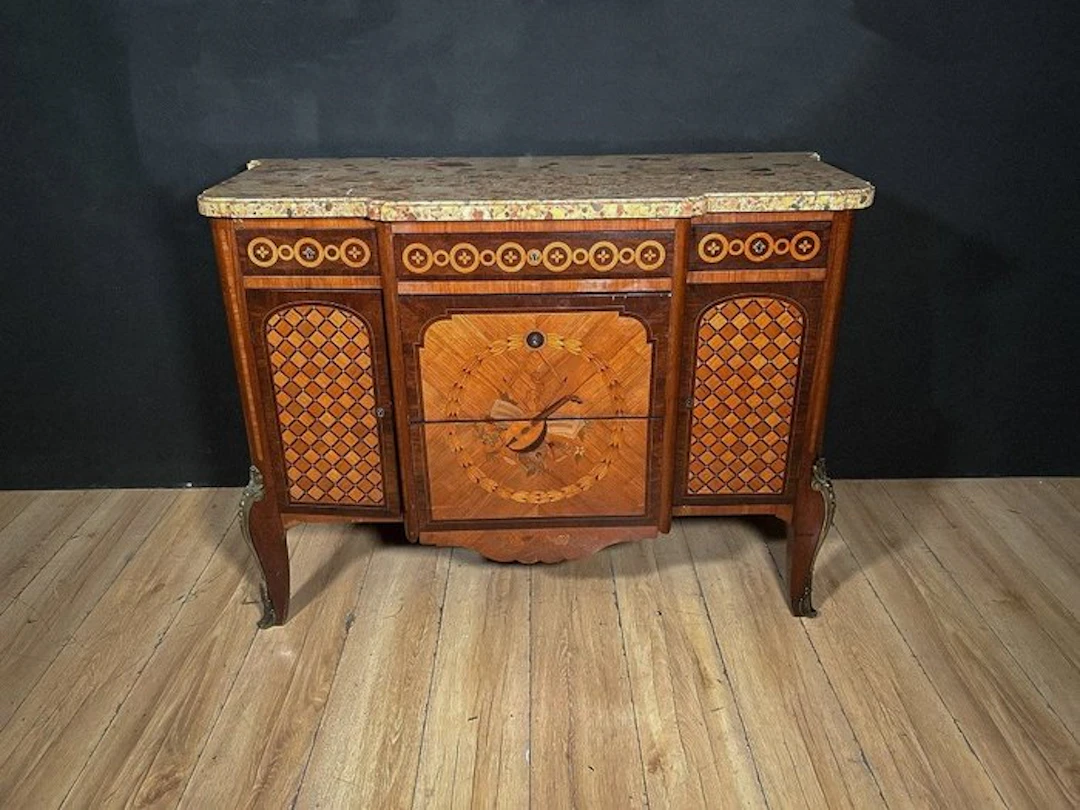 Chest of drawers - Wood - Napoleon III chest of drawers.