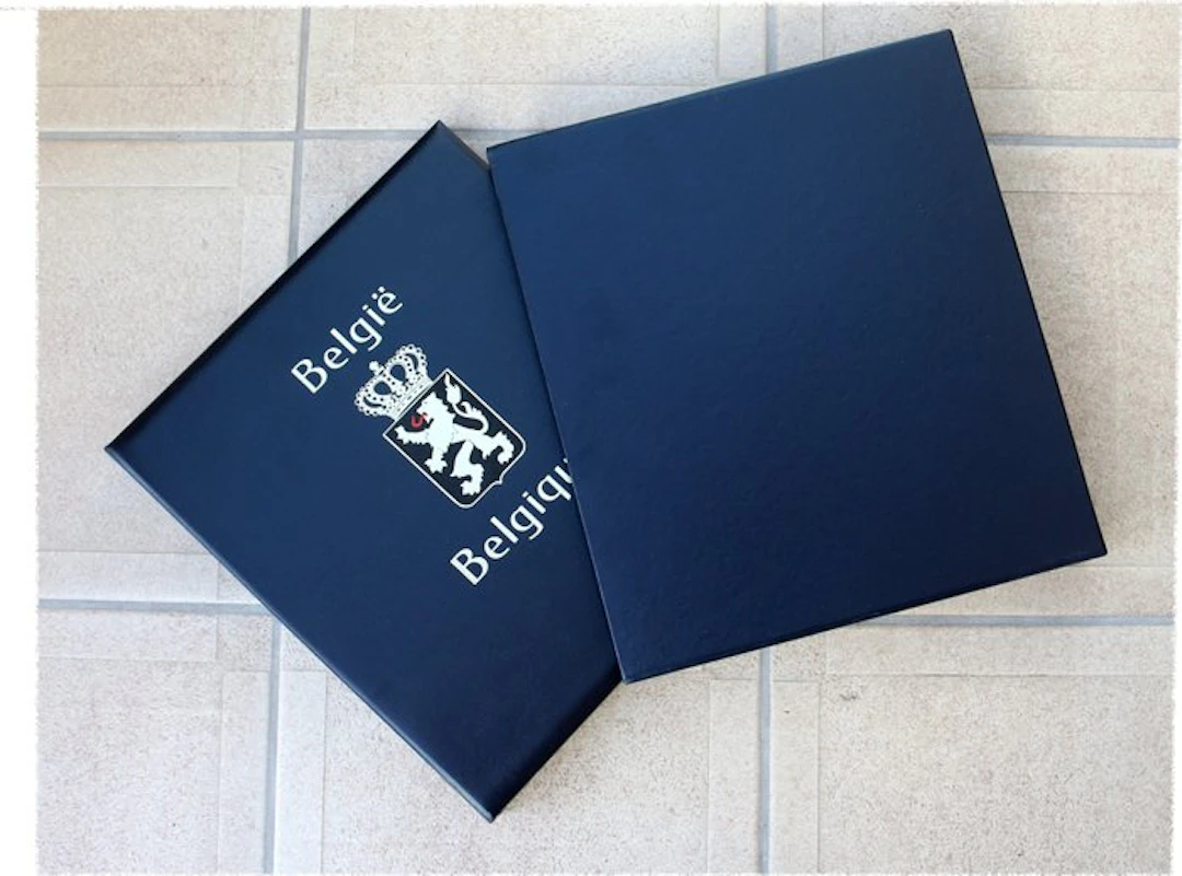 Belgium - Davo Luxe stamp album Belgium V 1995-1999, empty album