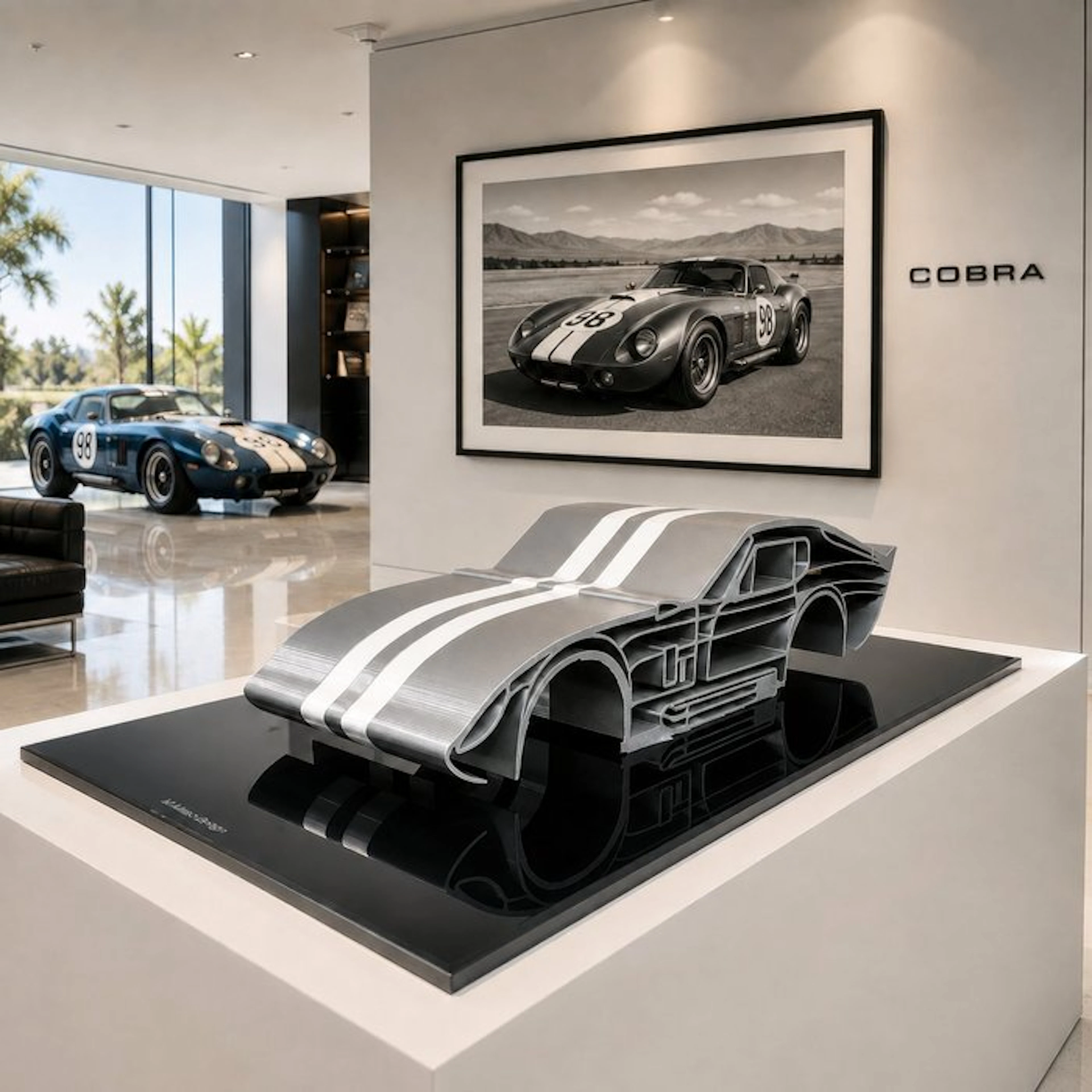 Shelby Cobra Daytona 1965 - 1/12 Scale - Sculpture XXL...