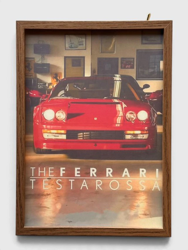 Ferrari - POS (point of sale advertising object)