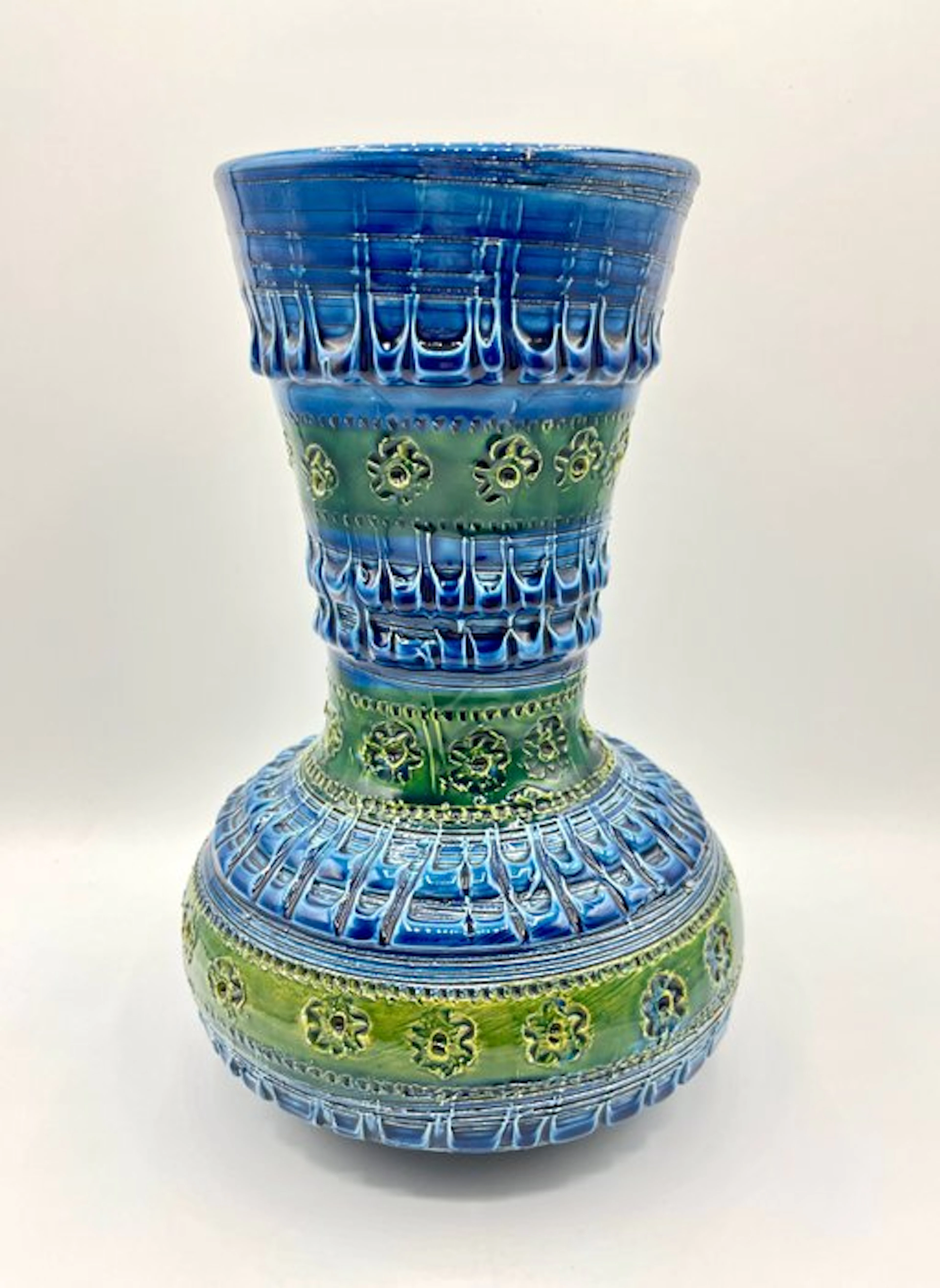 Bitossi - Aldo Londi - Vase - Conical vase with a globular body