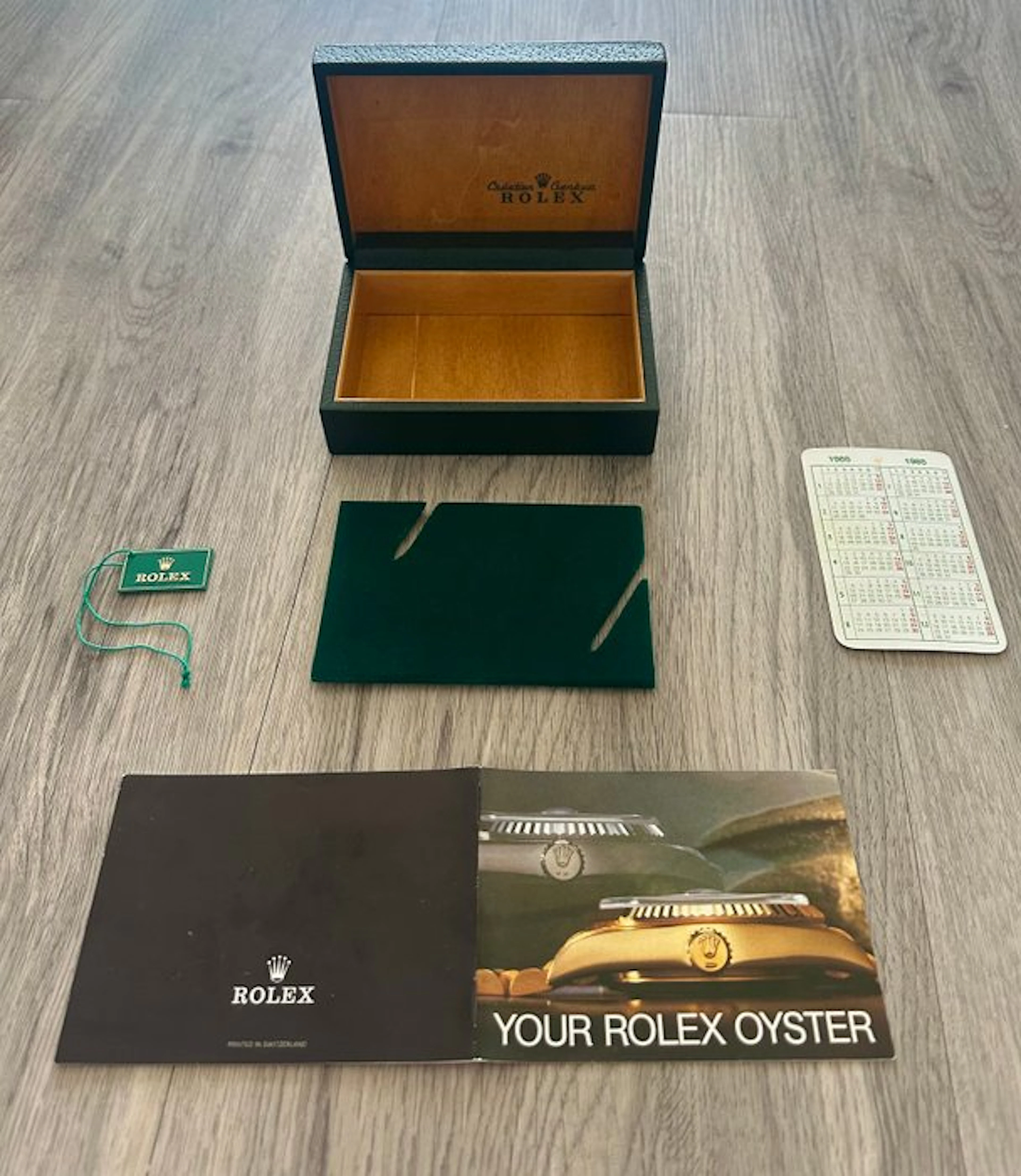 Rolex - 1985 - Box + accessoires