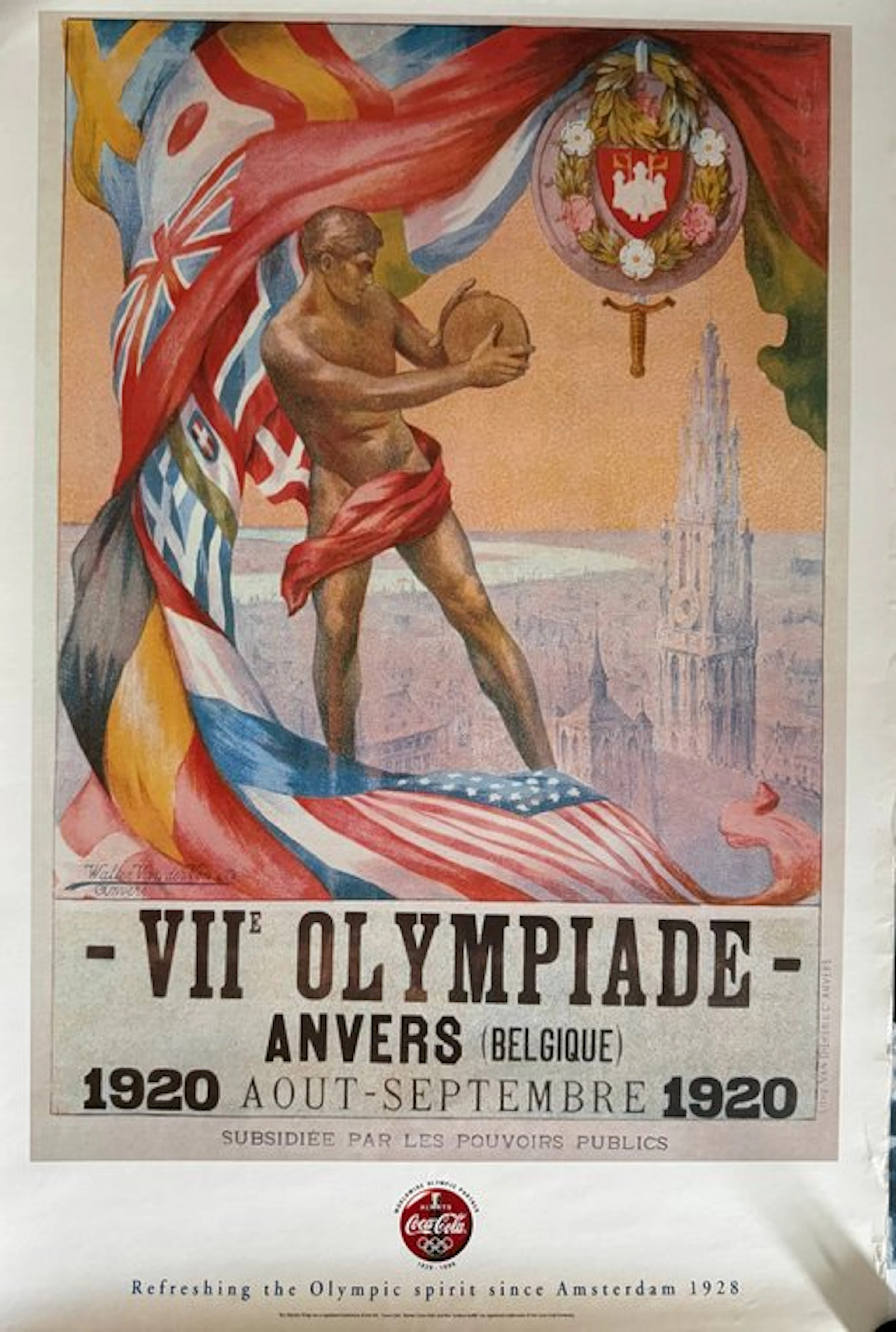 Coca-Cola - “Olympic Games, 1920”. - 1990s