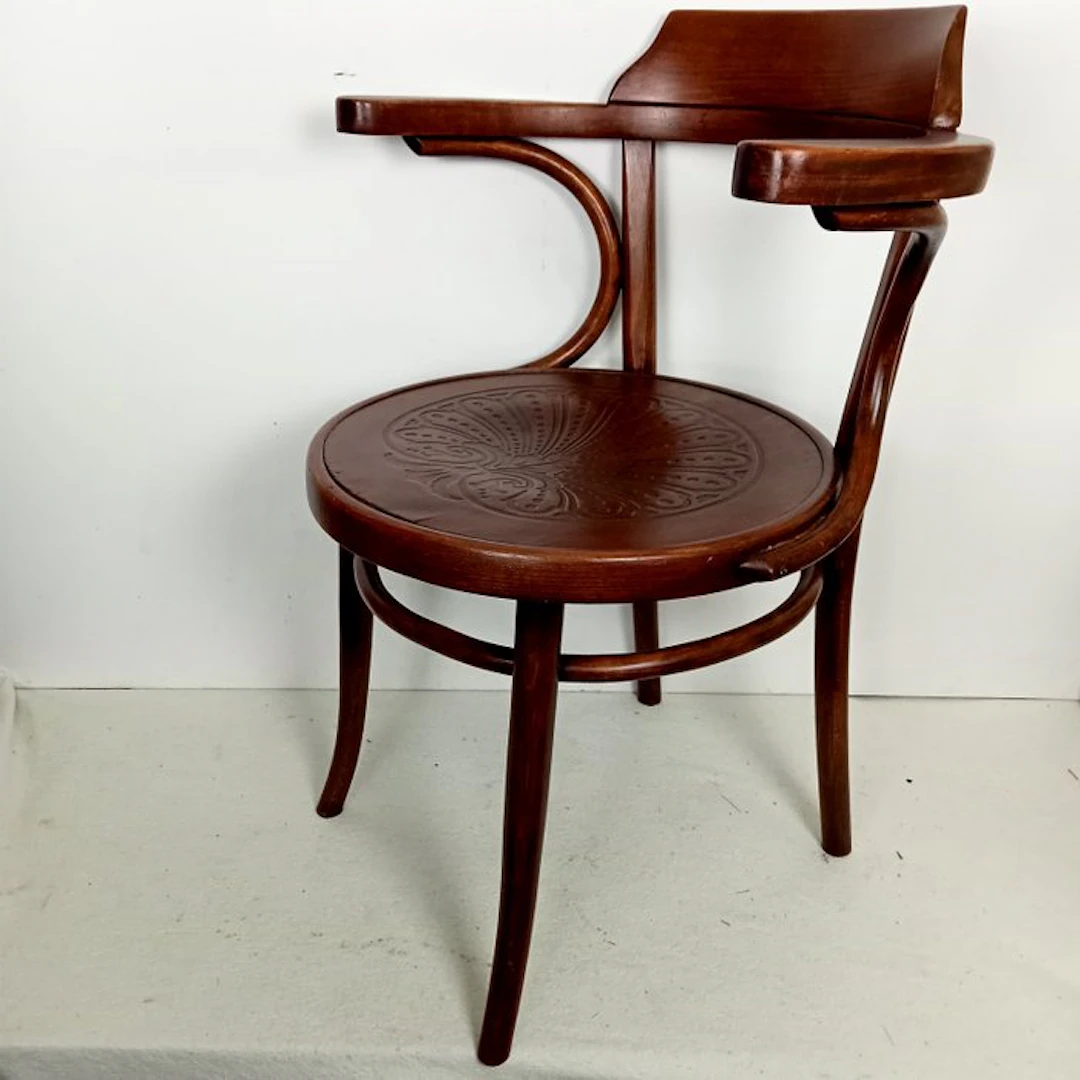 Thonet - Chair - Armchair / office chair No. 233 - Beech