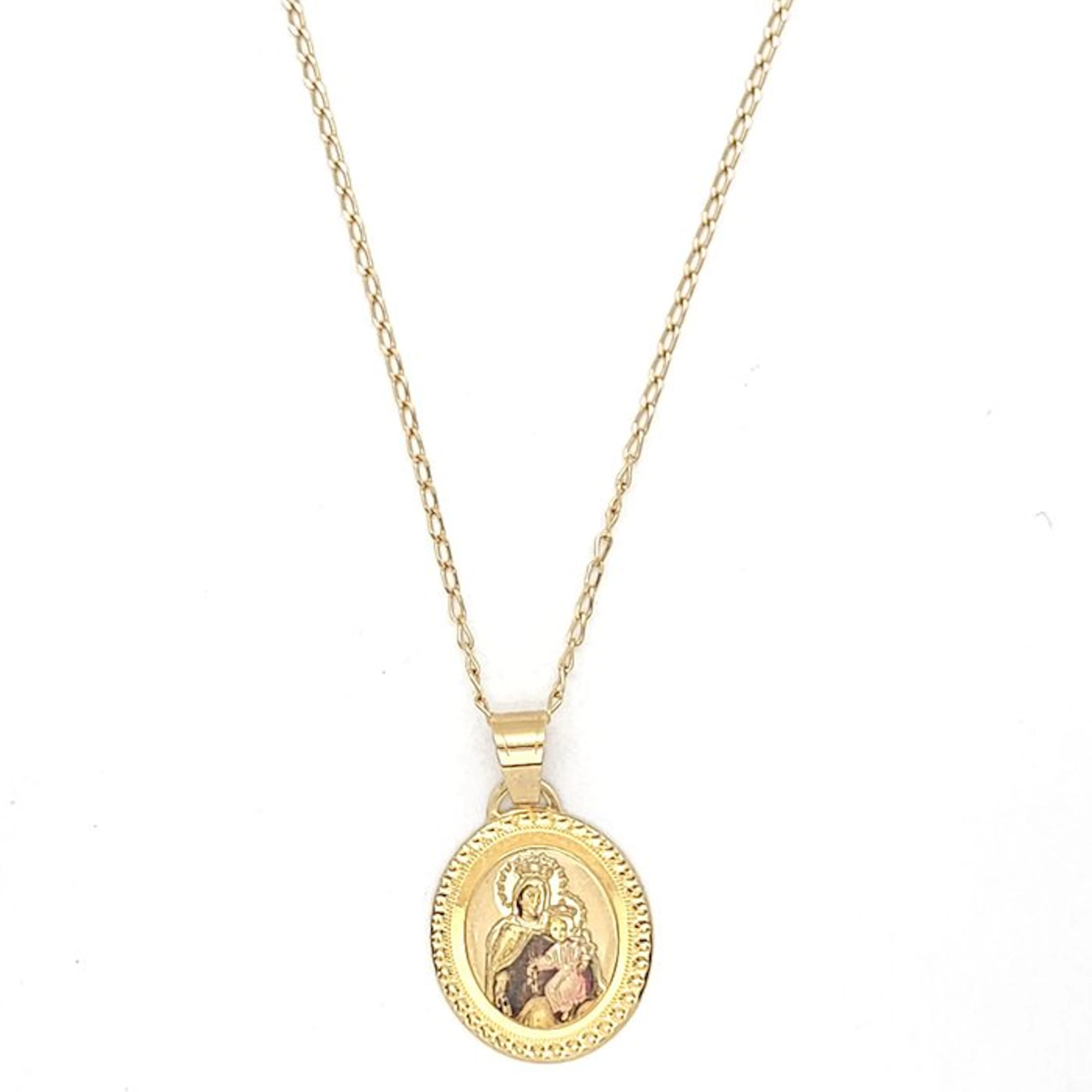 Necklace with pendant - 18 kt. Yellow gold