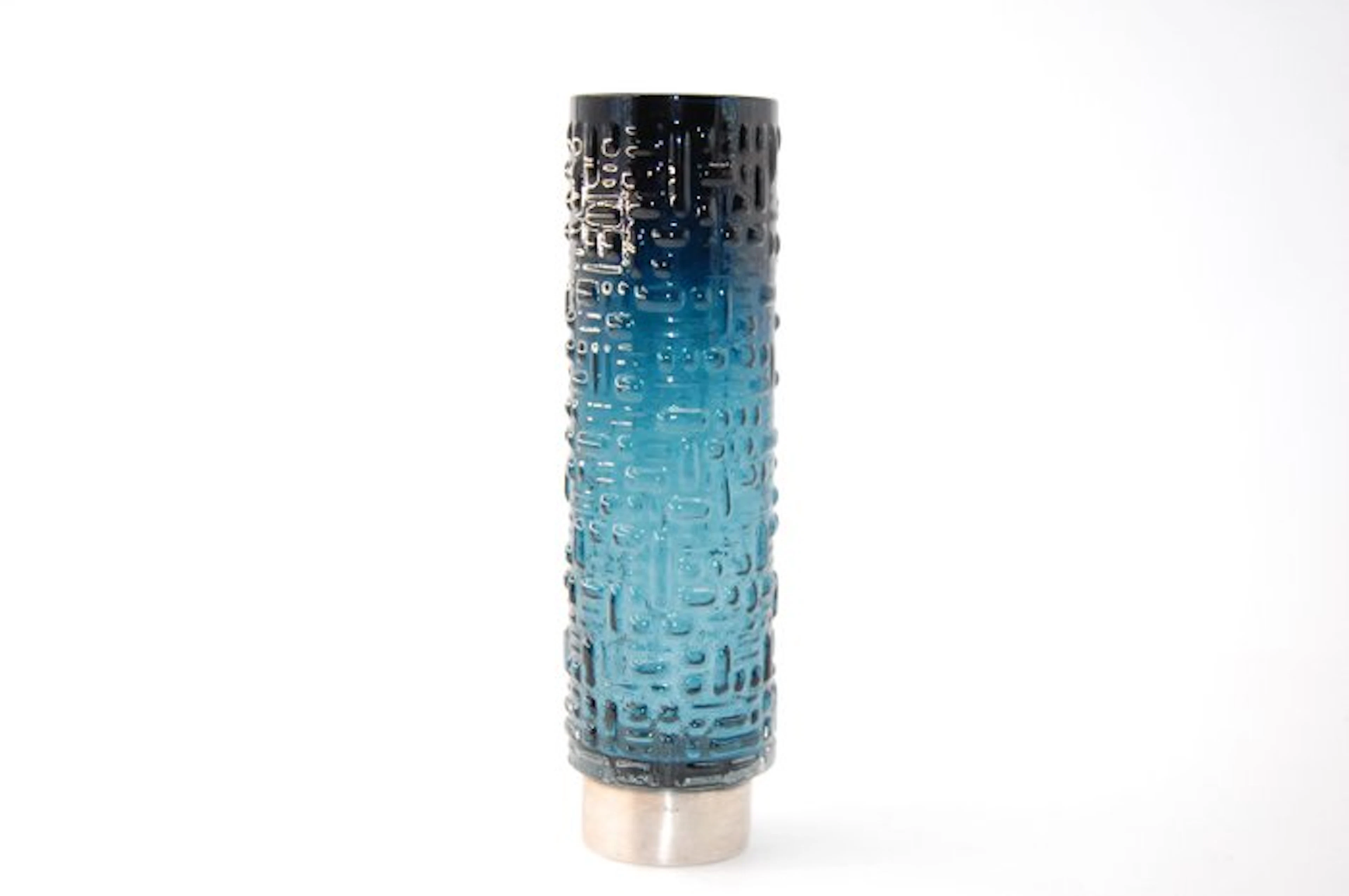 Gral Glas - Emil Funke - Vase - Glass, Silver - Silver 835 / Height 26 cm