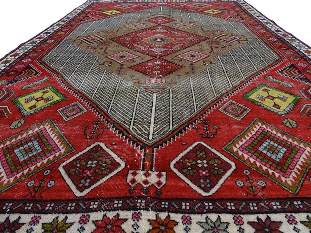 Kazak - Cleaned - Rug - 279 cm - 191 cm