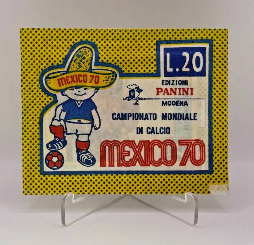 1970 Panini Mexico 70 World Cup Pelé SEALED First edition