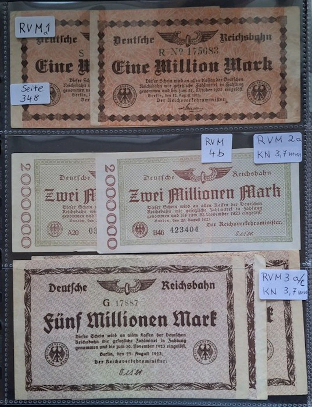 Germany. - 51 Banknotes - 1918/1923 (No reserve price)