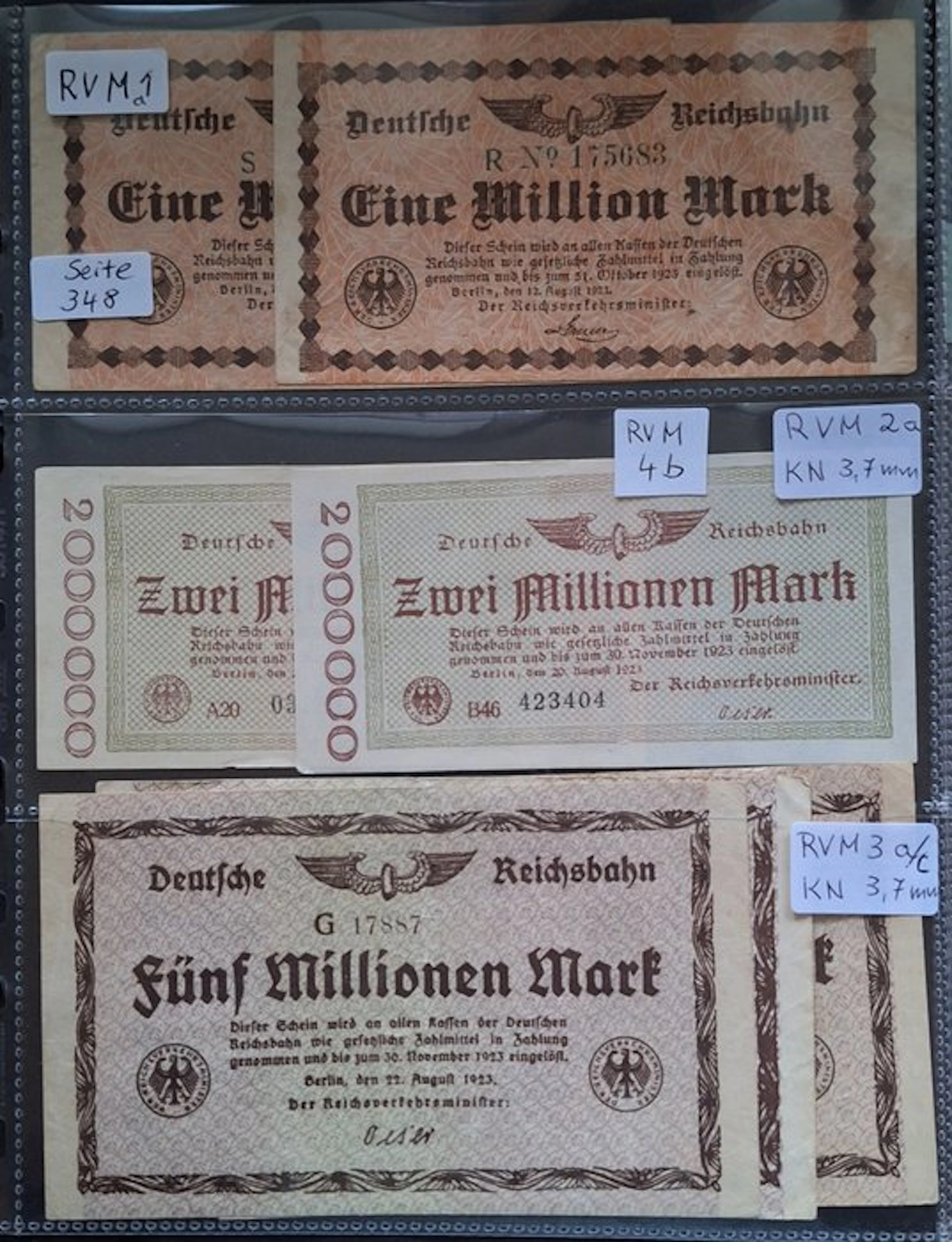 Germany. - 51 Banknotes - 1918/1923 (No reserve price)