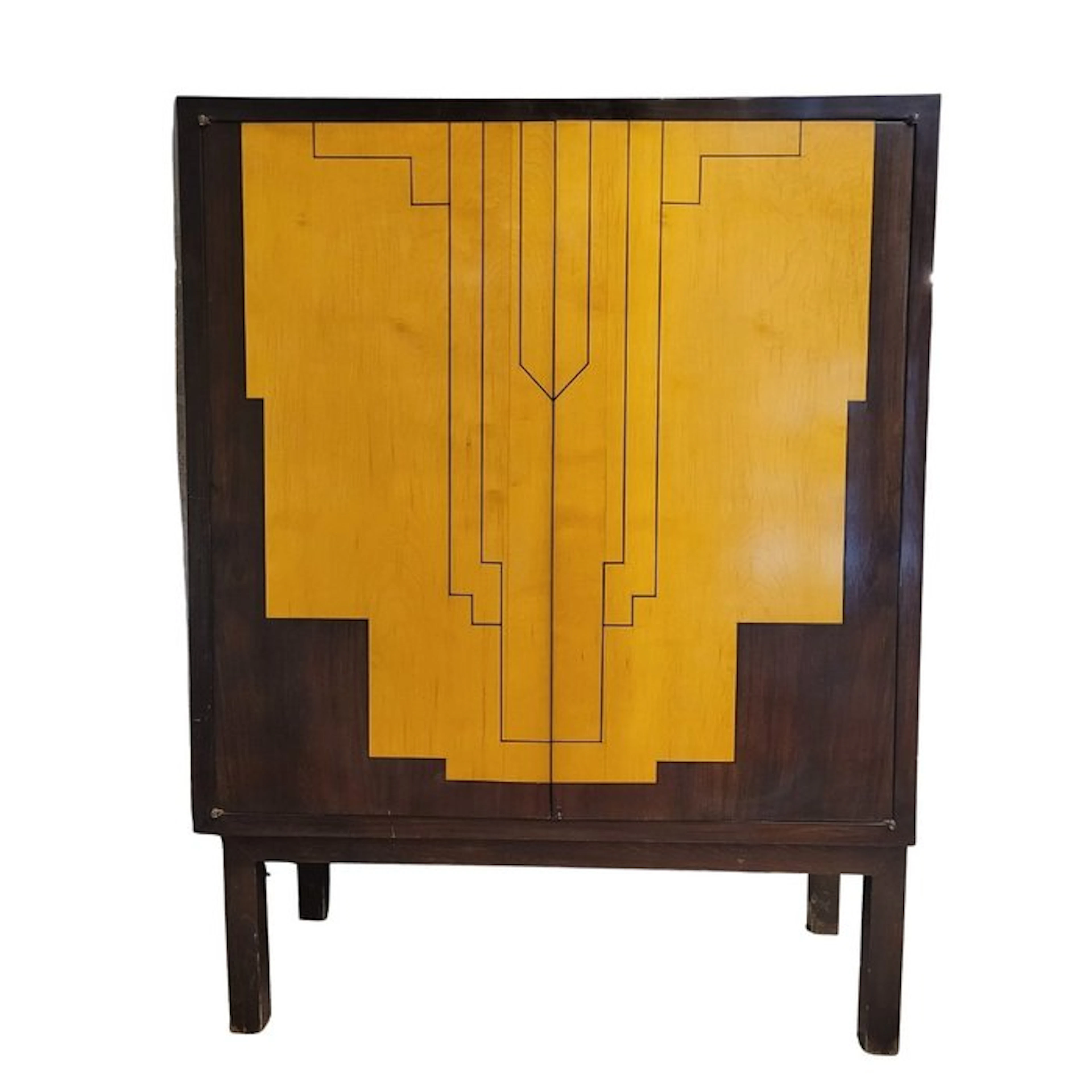 Bar - Kingwood, lemongrass - Bar cabinet