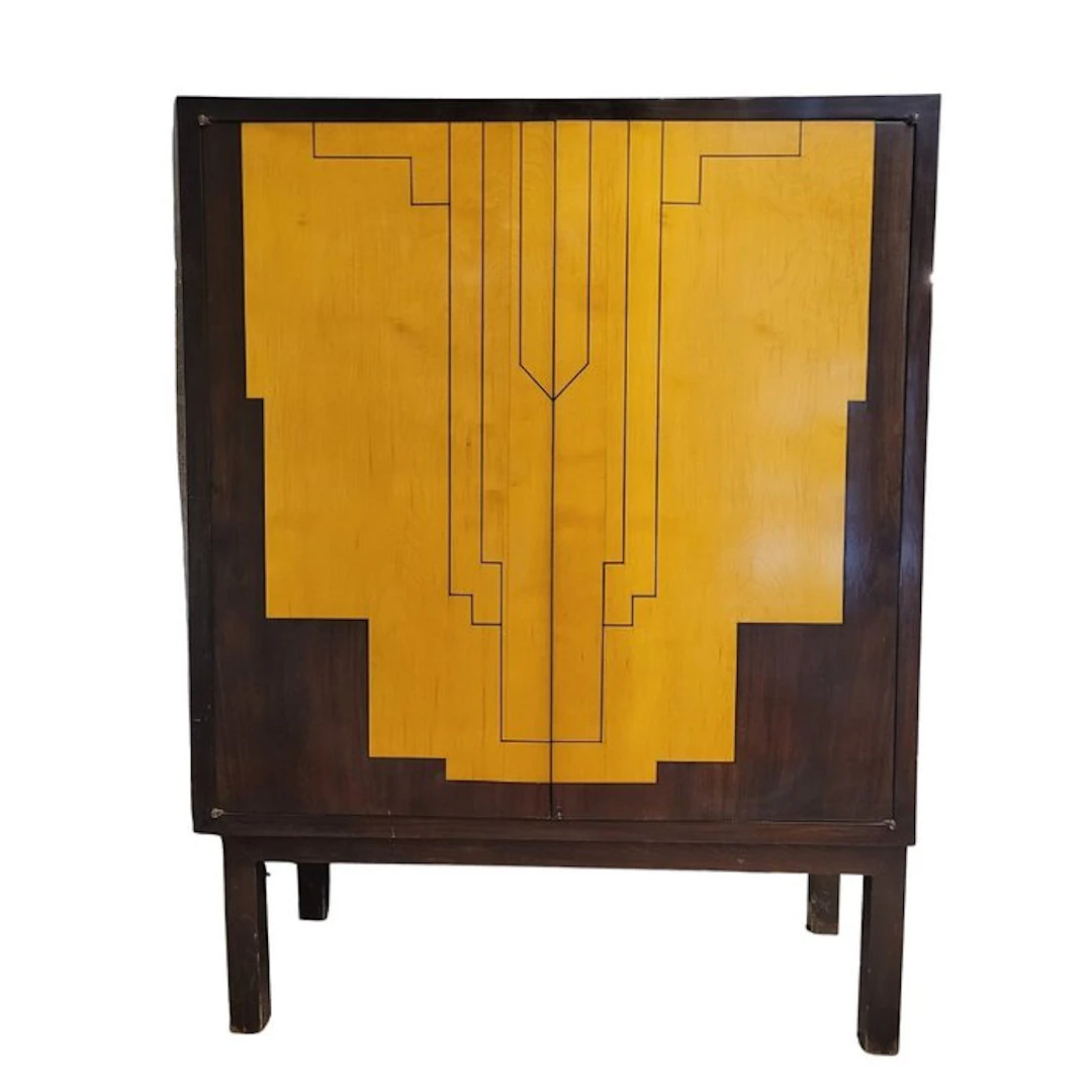 Bar - Kingwood, lemongrass - Bar cabinet