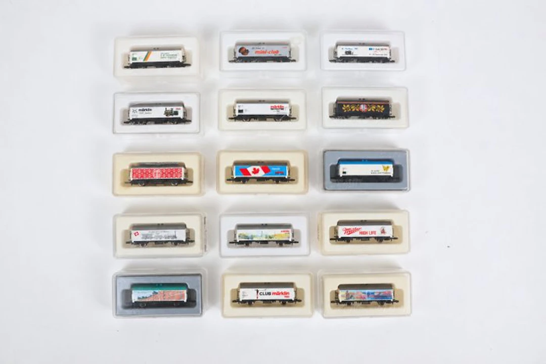 Märklin Z - Model train freight carriage (15)...