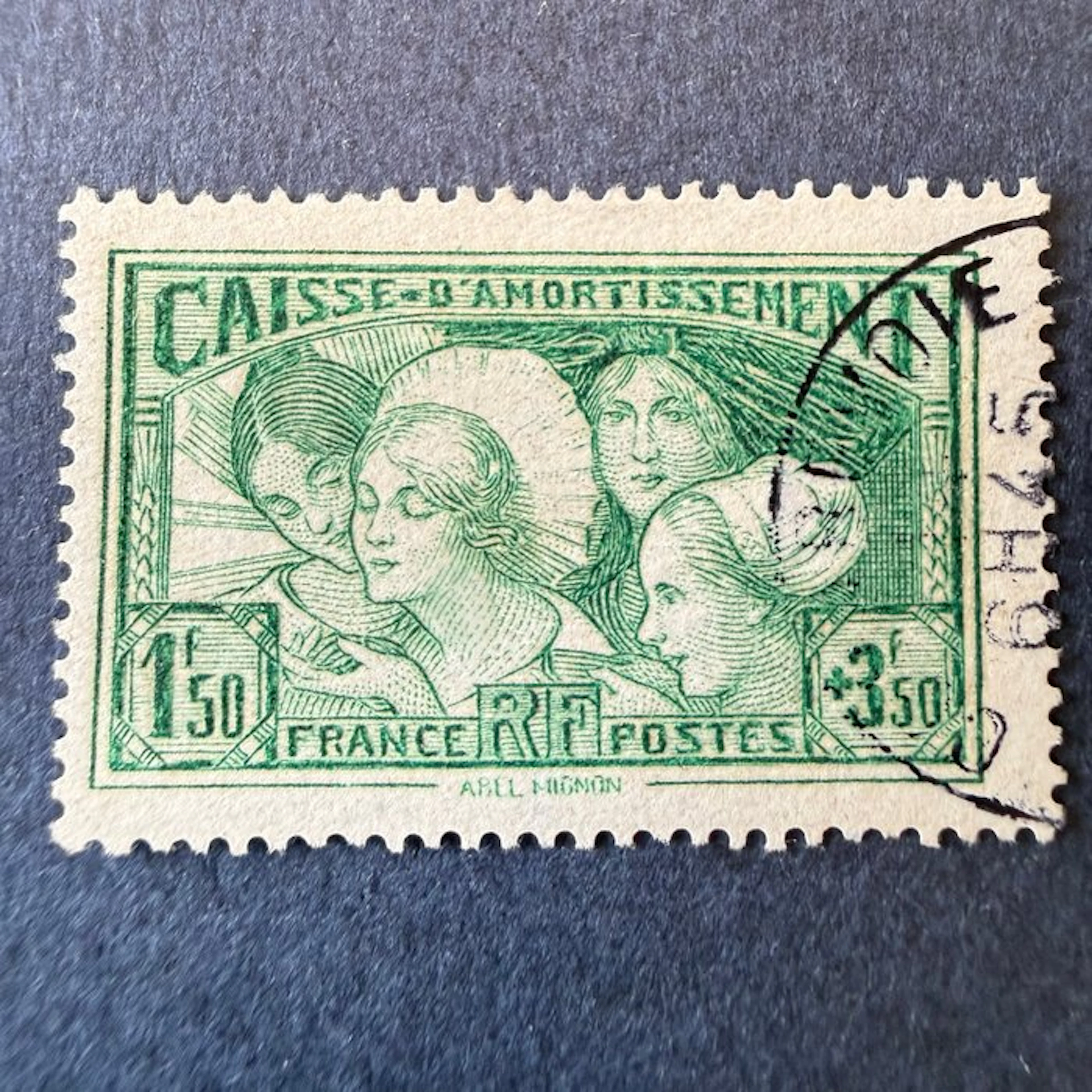 France - Yvert 269 'Caisse d'Amortissement' cancelled. Very good.