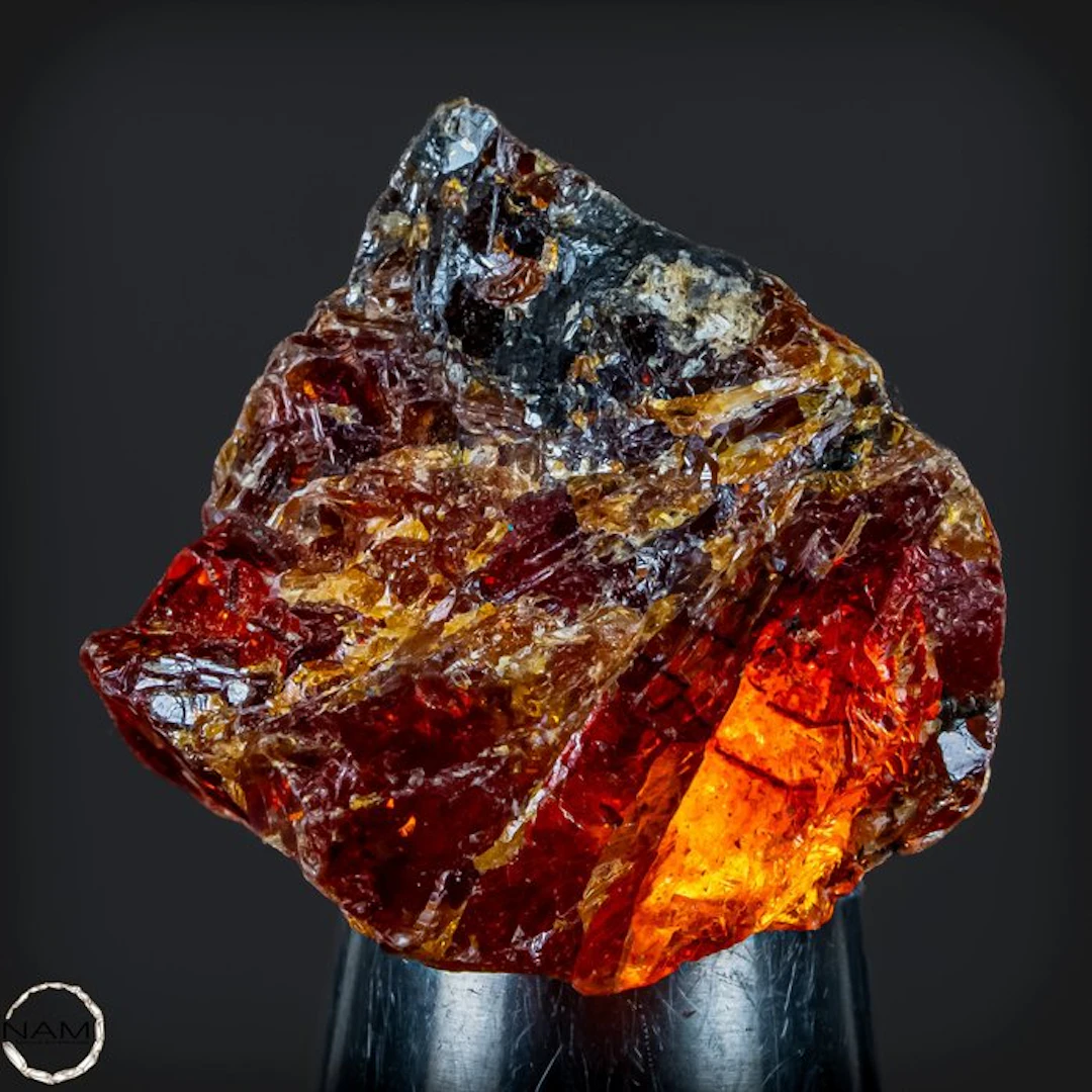 Natural sphalerite rough specimen – translucent crystal...