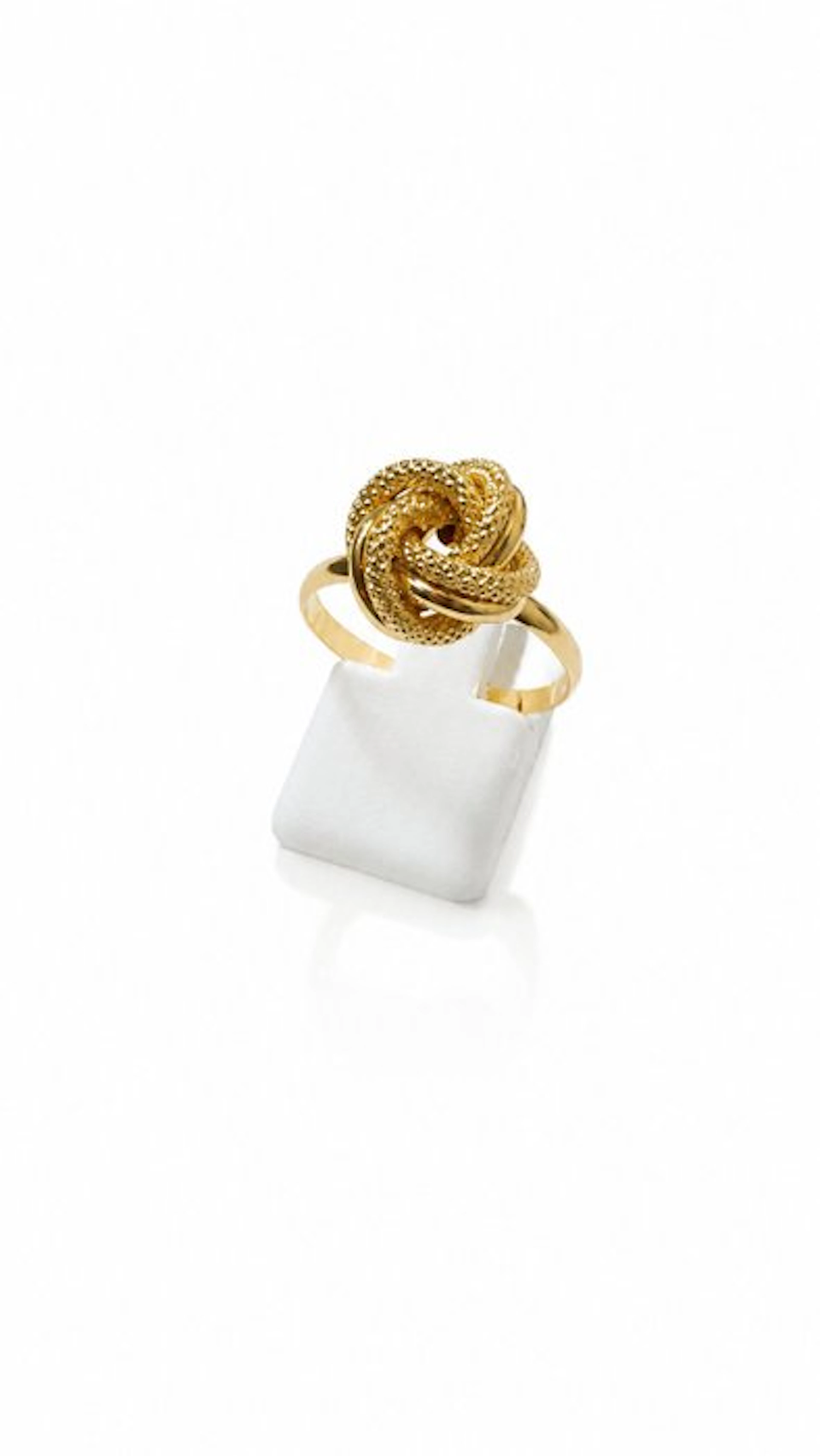 No reserve price - Ring - 18 kt. Yellow gold - Knot Ring size 13, 1.9 g