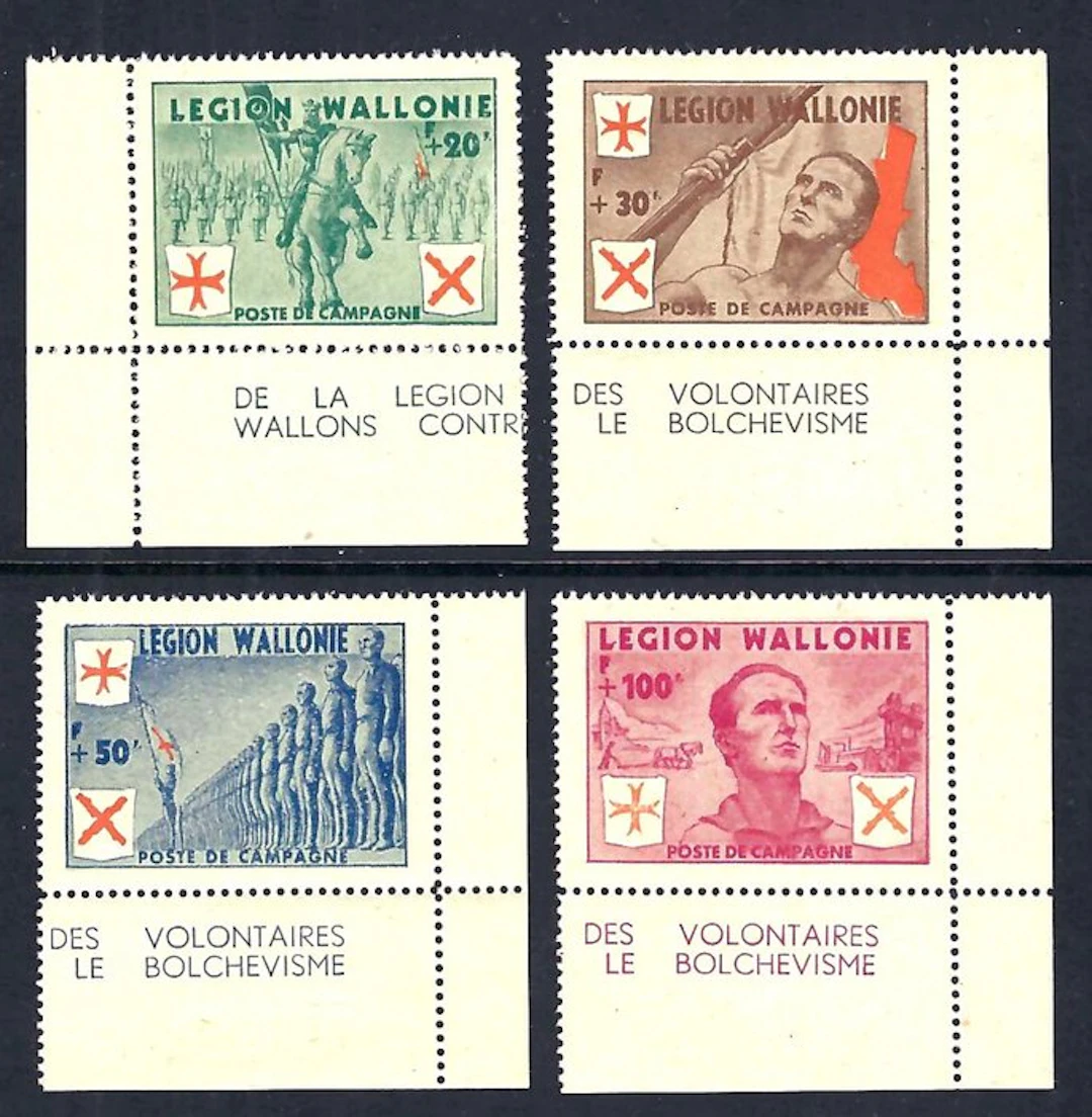 Belgium 1942 - Erinnofilie ; Walloon Legion - OBP/COB E26/29
