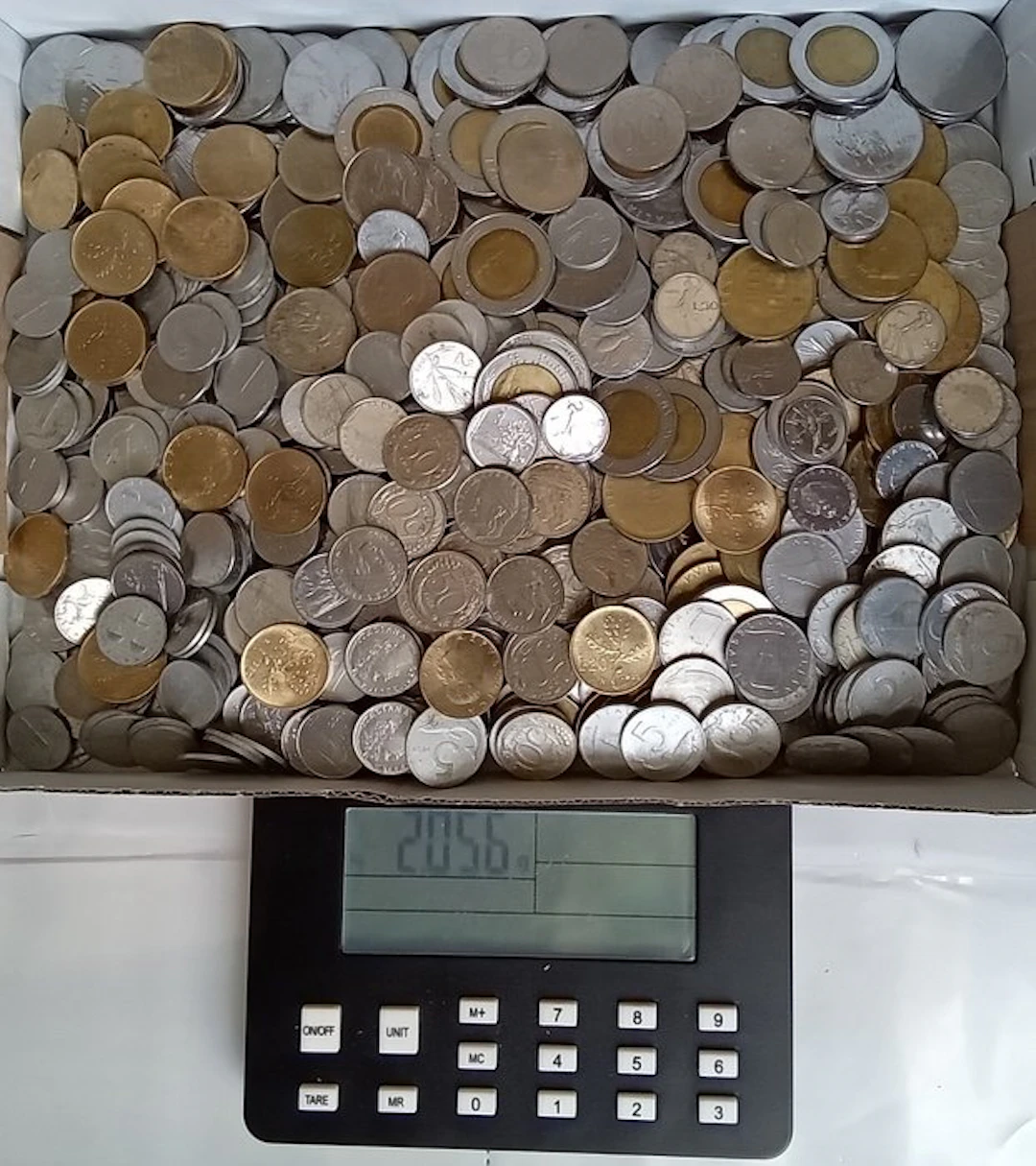 Italy, Republic Lotto di oltre 2 kg di Monete Repubblica...