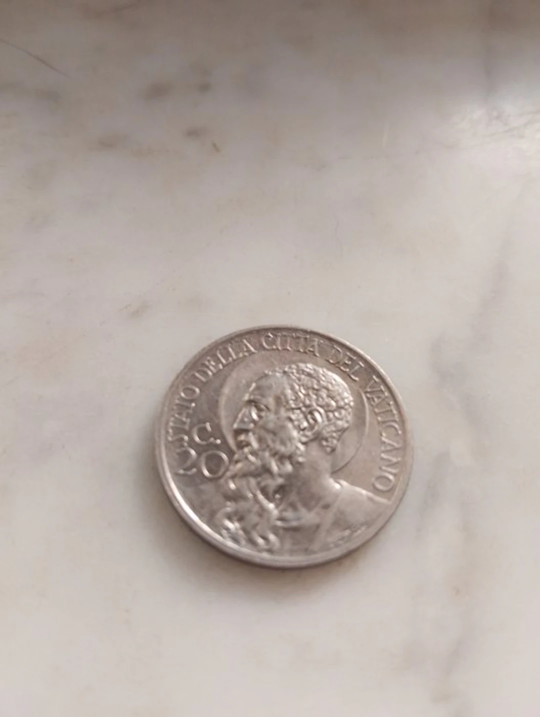 Vatican. Pio XI. 20 Centesimi 1935 (No reserve price)