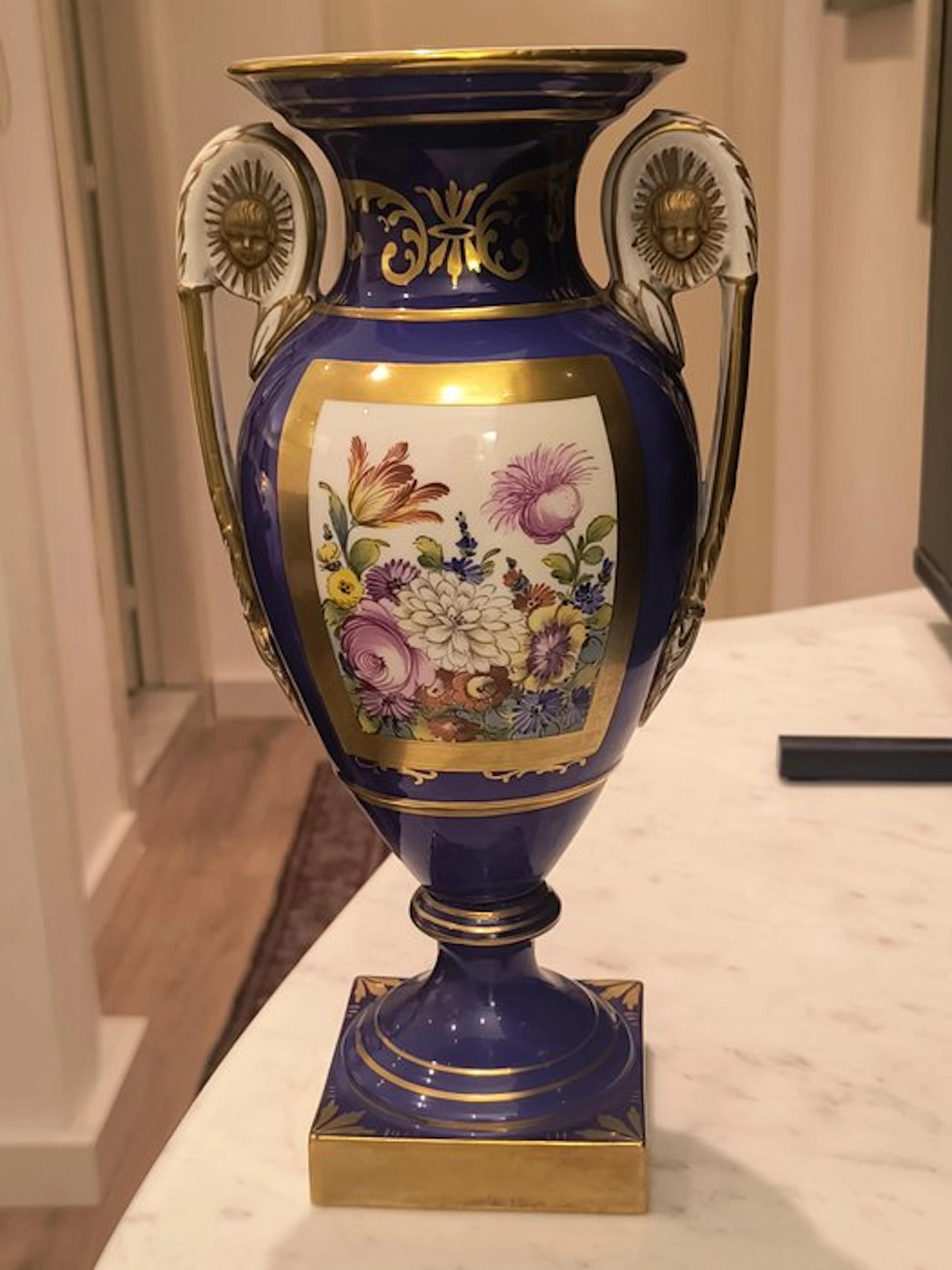 Dresden - Vase - Porcelain - Dresden porcelain vase