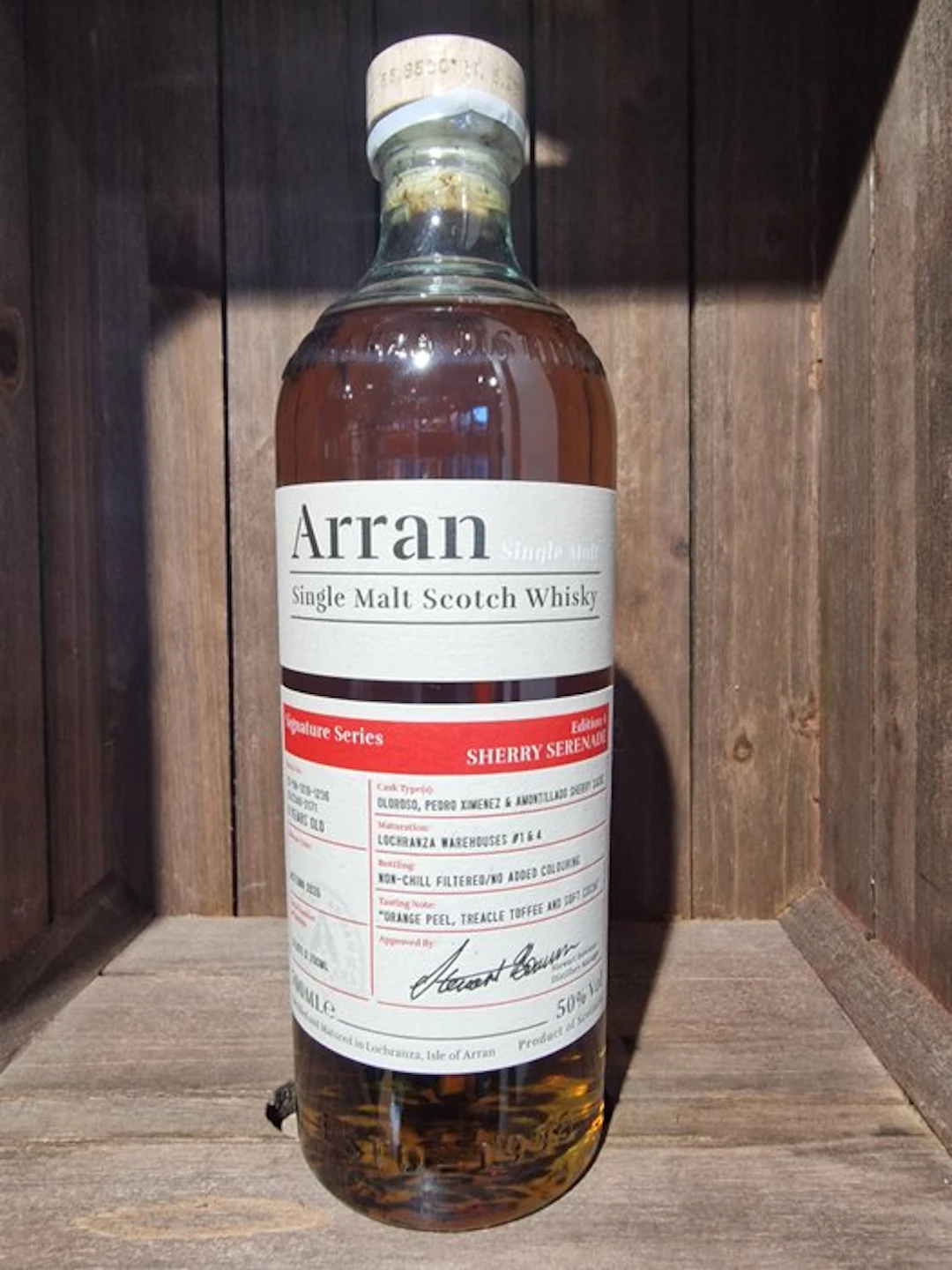 Arran 9 years old Sherry Serenade - Edition 4 - Oloroso