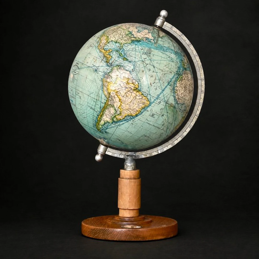 Terrestrial Globe - Mang / Prof. Dr. Stricker, Stuttgart - 1935
