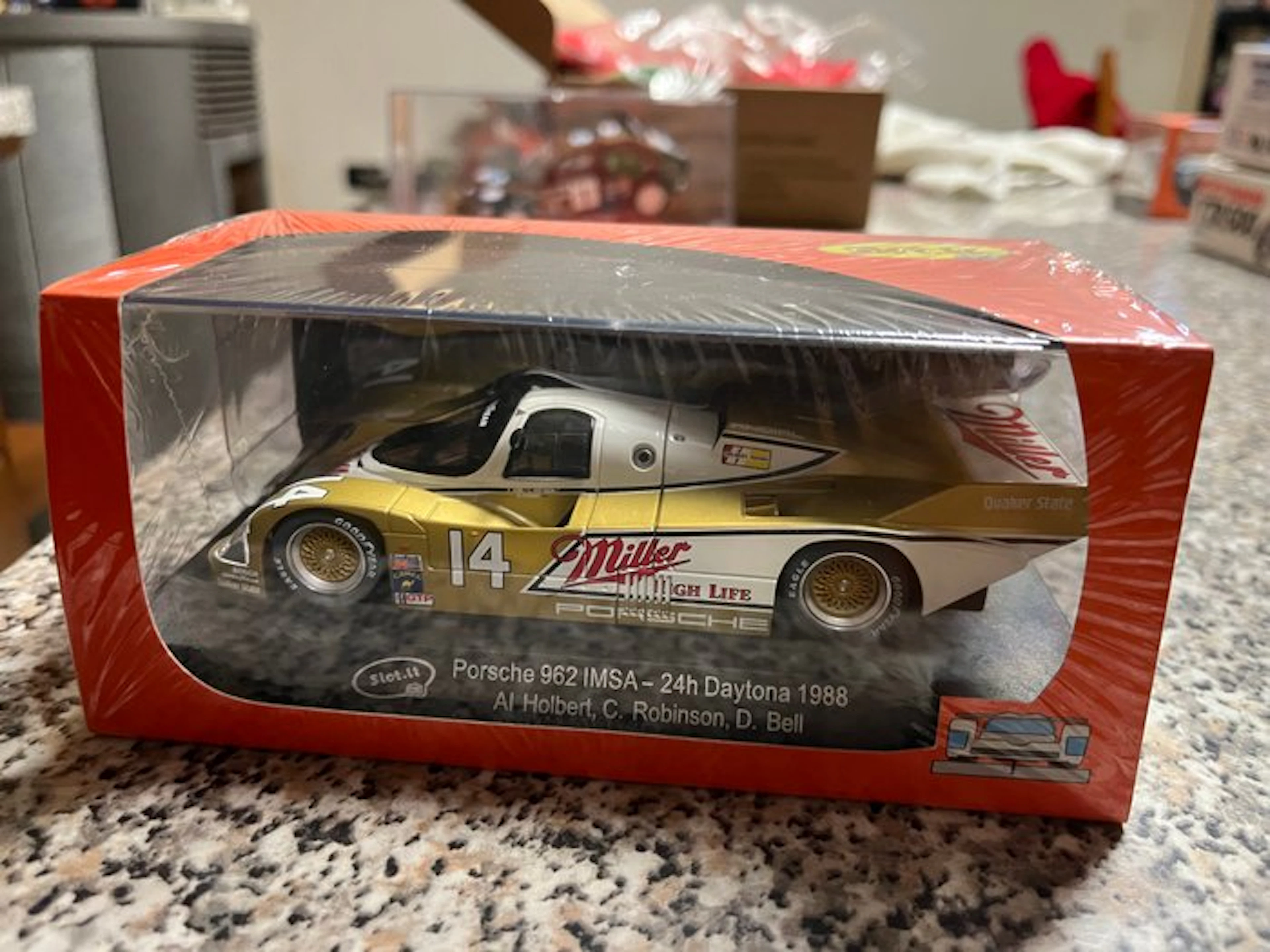 Slot.it 1:32 - Model sports car - Porsche 962 IMSA - 24h Daytona 1988