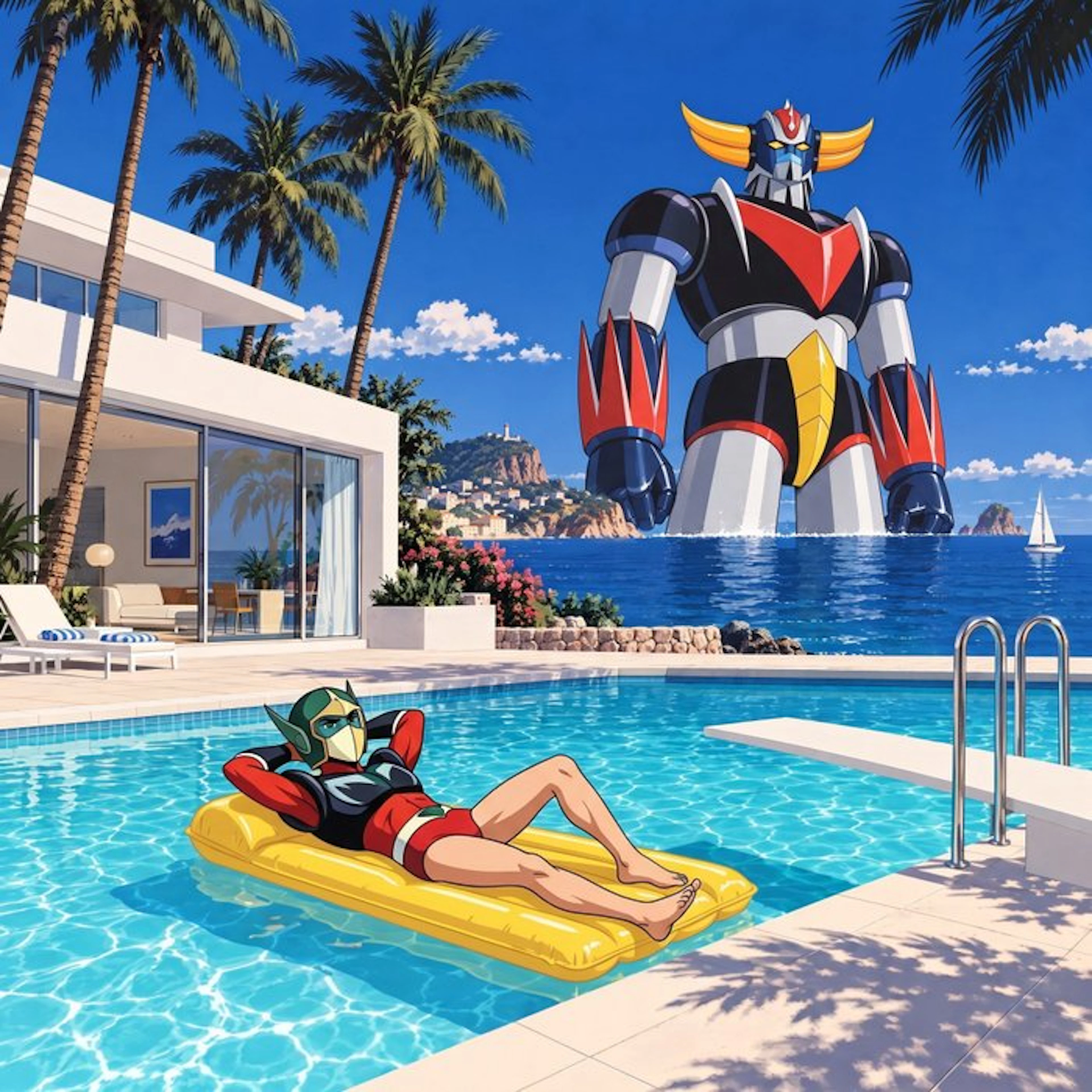 MEDSAN - Grendizer on Vacation (休暇中のグレンダイザー) - UNIQUE WORK
