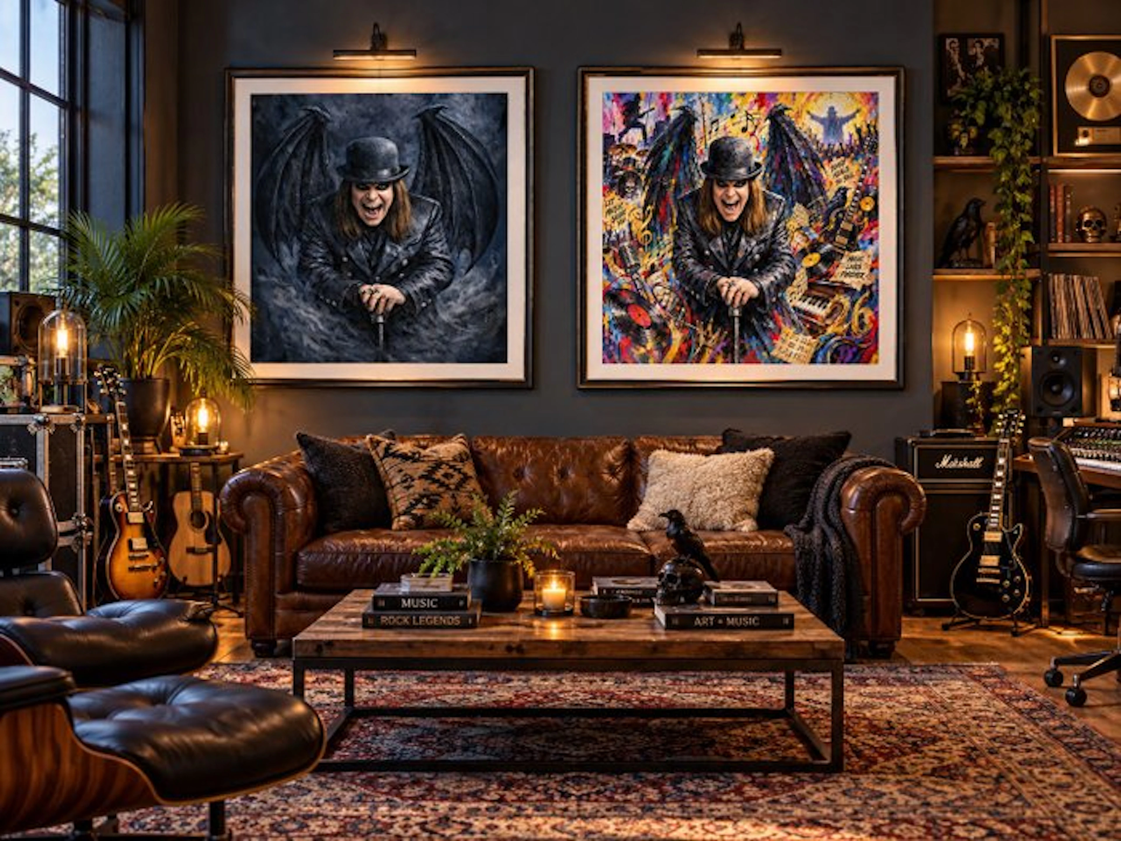 Ozzy Osbourne e + V3 - 2026 - Fine Art High-Quality...
