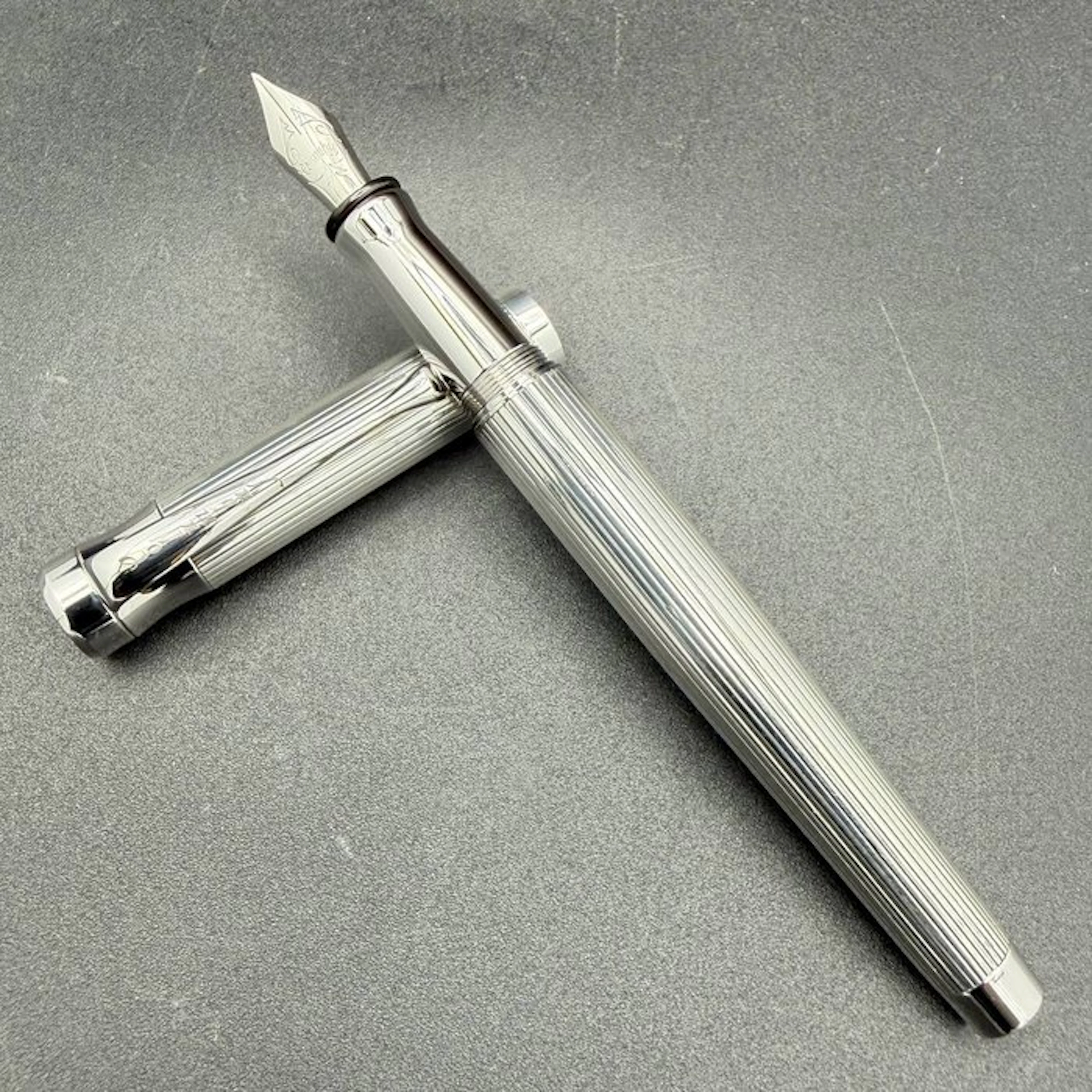Columbus - Signum Linea Sterling Silver 925 - No reserve price - Fountain pen
