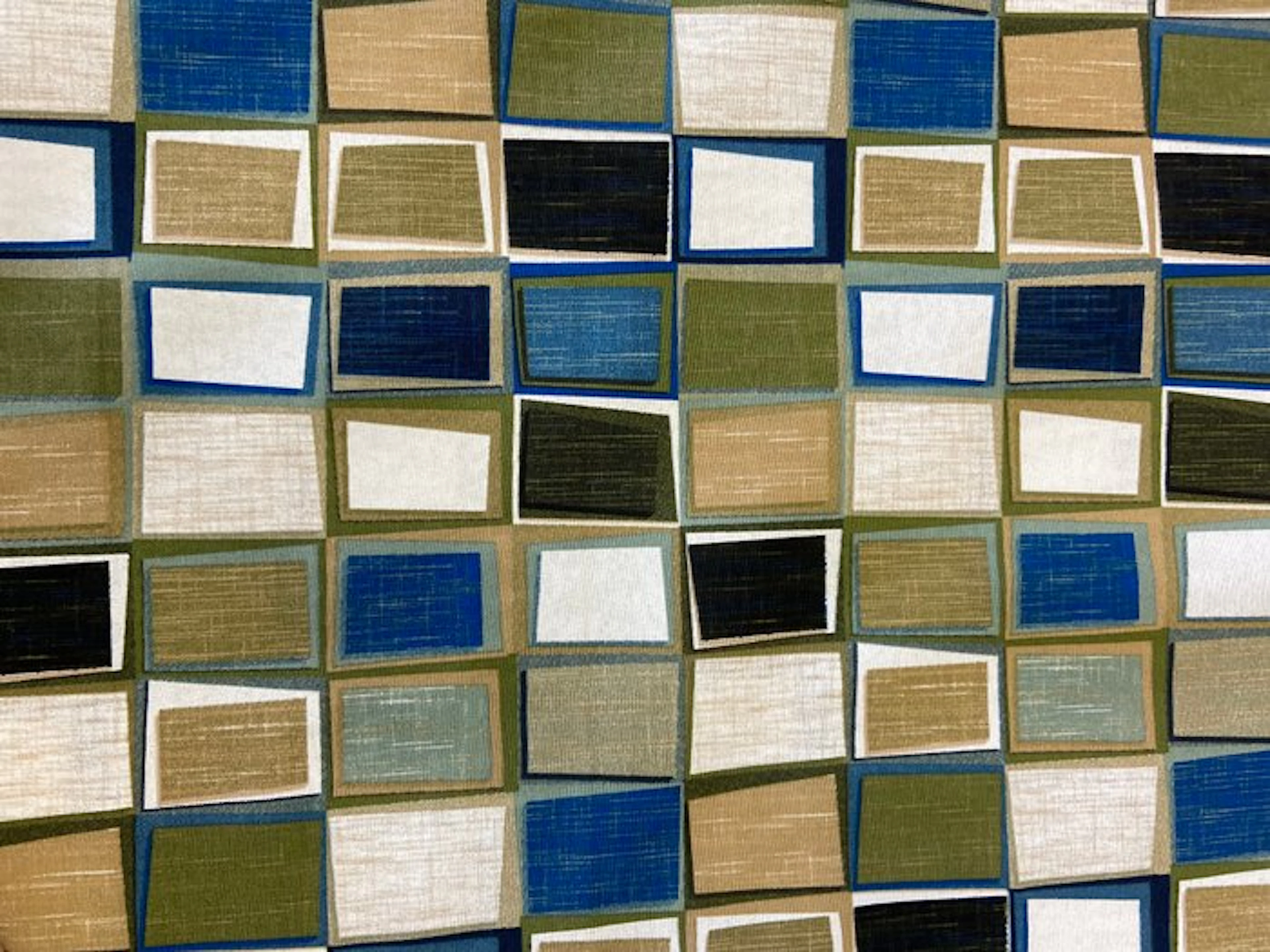 ★1521 ★Exclusive fabric with geometric pattern designs in double-height