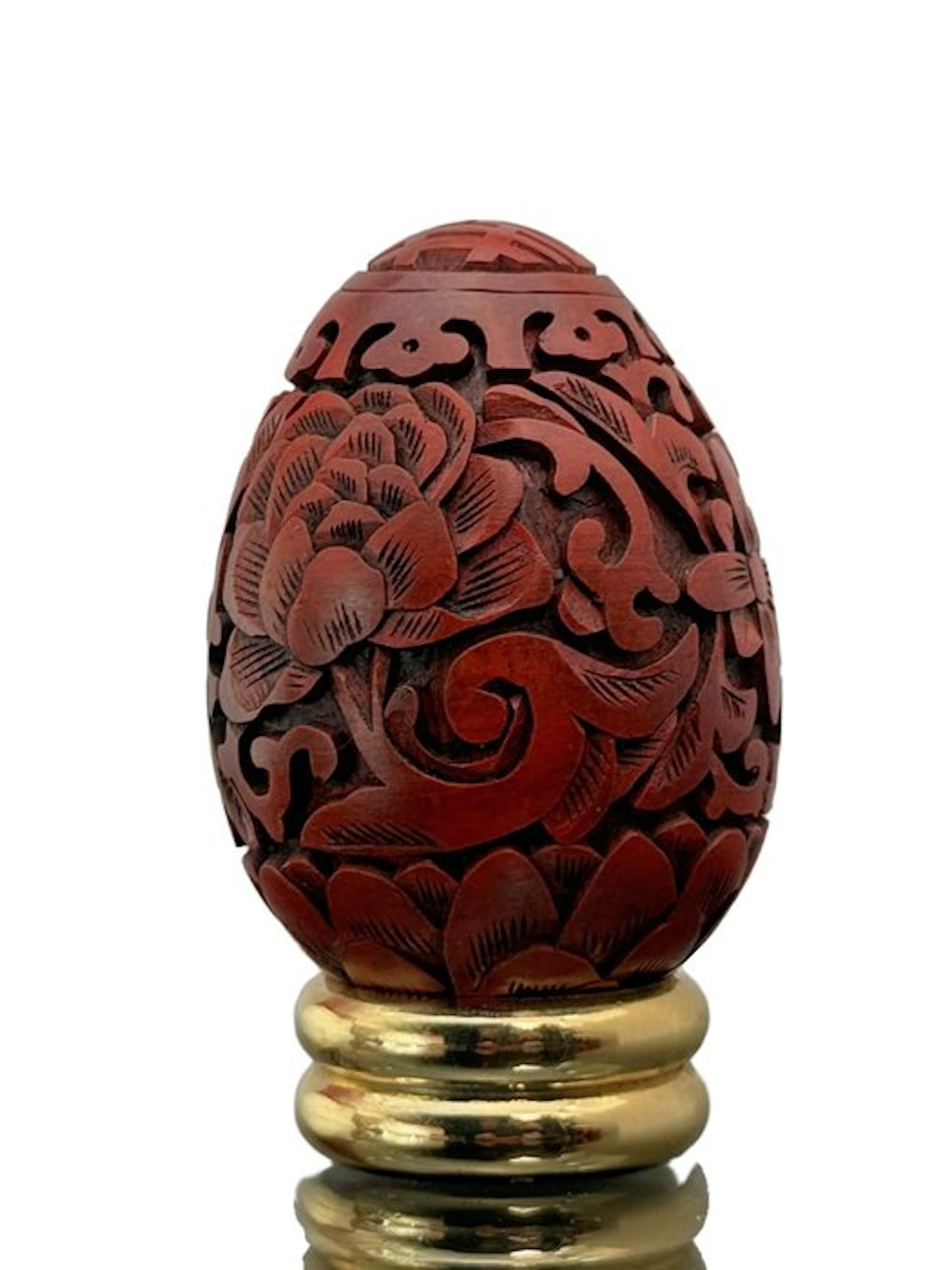 Fabergé egg - Treasury of Eggs - House of Faberge & Franklin Mint - Gold plated