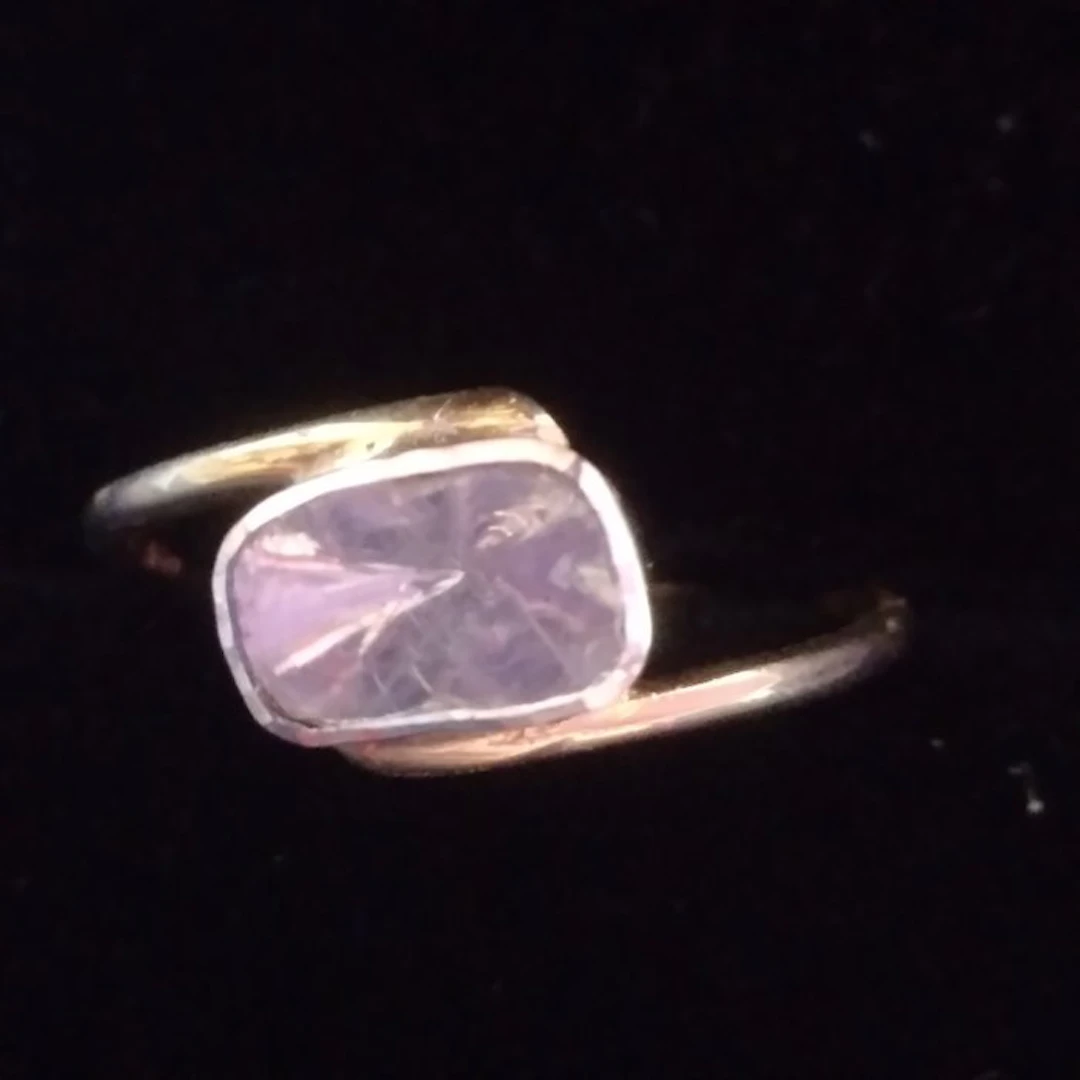 Silver, Yellow gold plated - 0.25 Ct Natural Diamonds...
