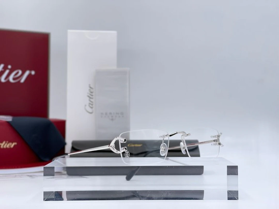 Cartier - New Piccadilly Silver Gold Planted 18k - Spectacles