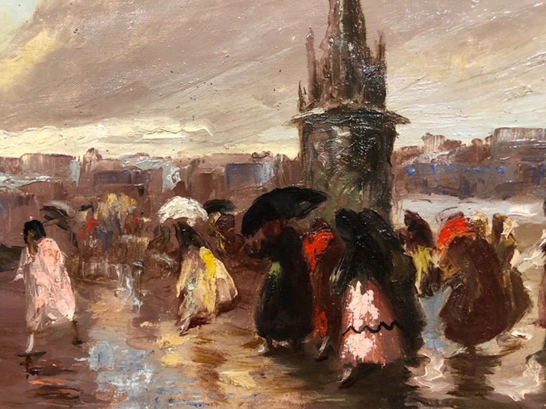 École Espagnole (c. 1960) - Le Peuple de Madrid
