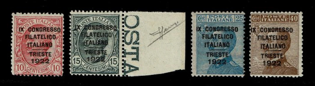 Italy Kingdom 1922 - 9th Italian Philatelic Congress