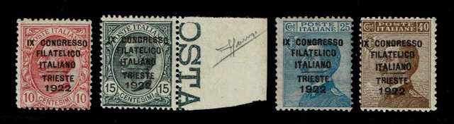 Italy Kingdom 1922 - 9th Italian Philatelic Congress