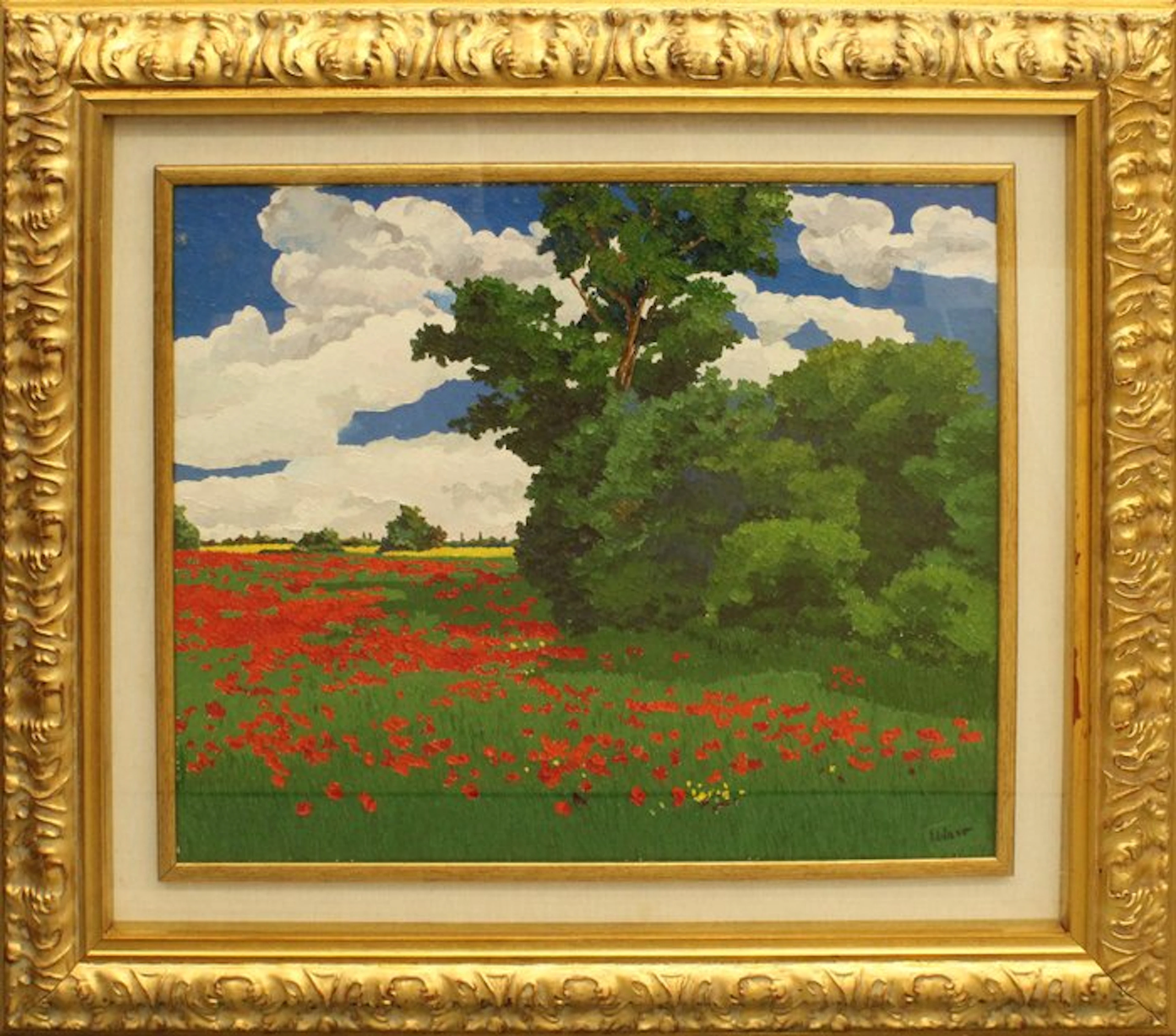 Alvaro Cattaneo (1938) - Campo di papaveri