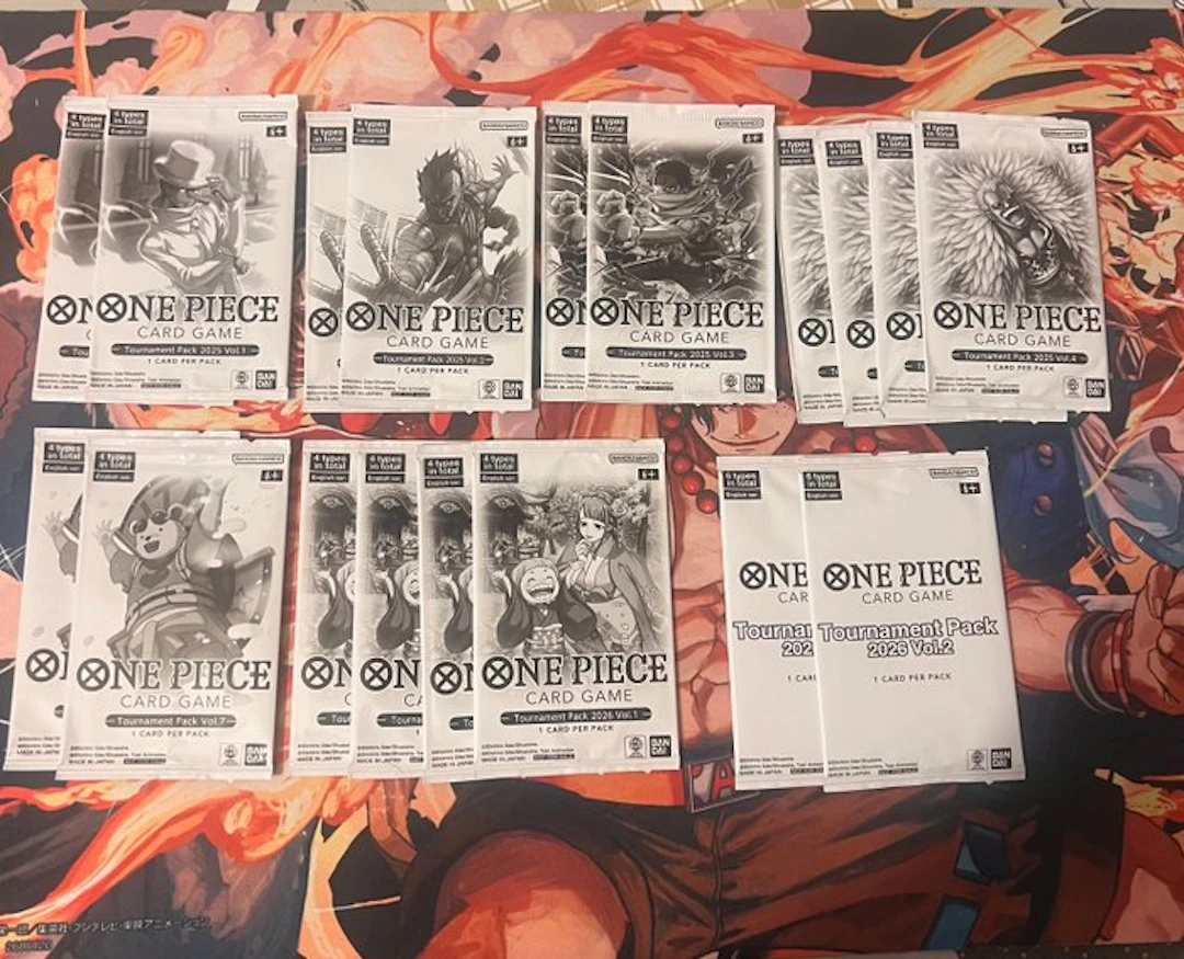 Bandai - 18 Booster pack - One Piece - ONE PIECE CARD GAME Tournament Pack