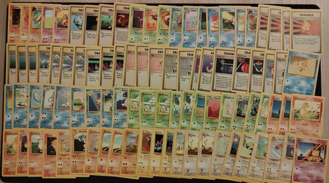 Pokémon - 100 Mixed collection - WOTC - Base set, Fossil