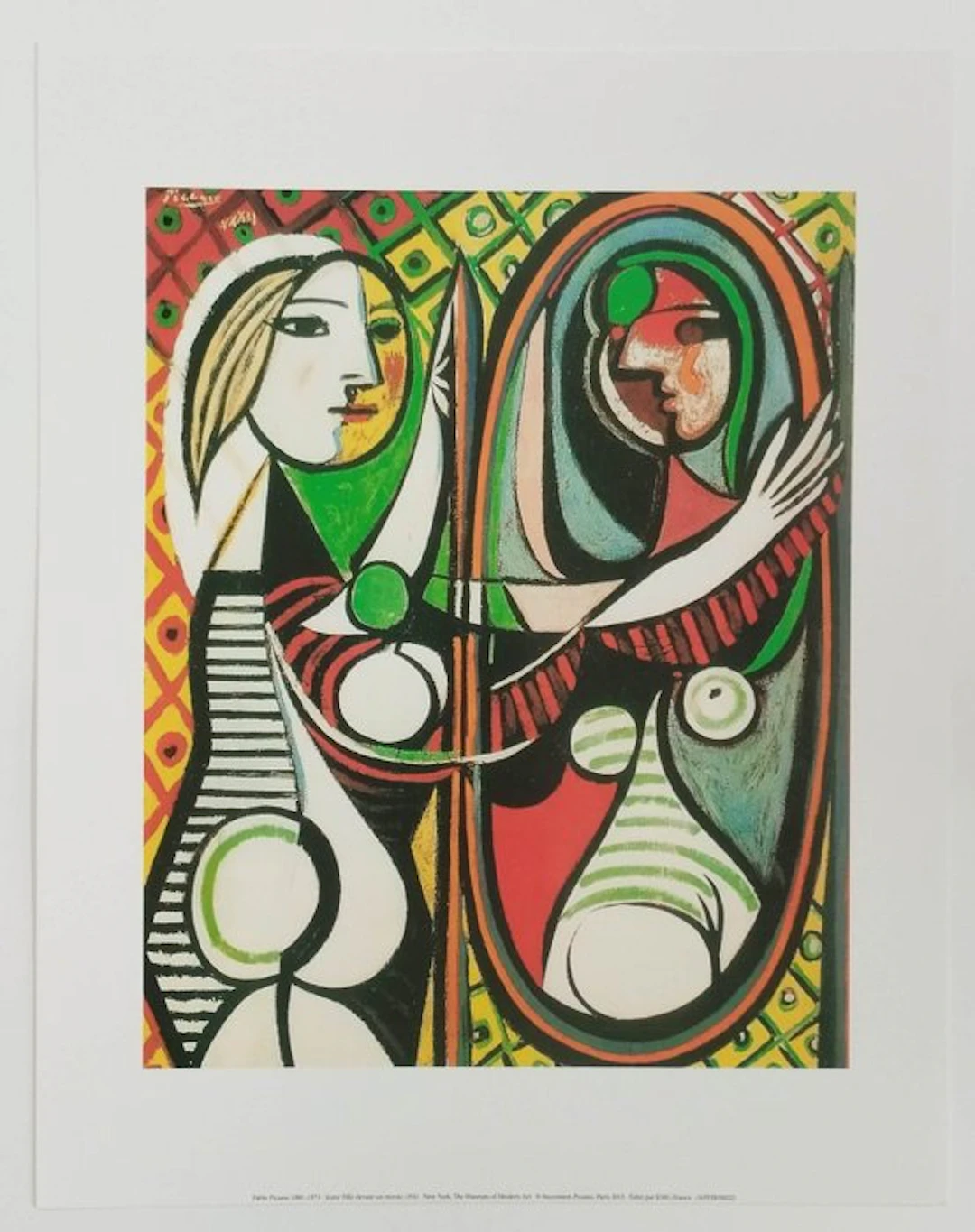 Pablo Picasso (1881-1973) - Jeune fille devant un miroir