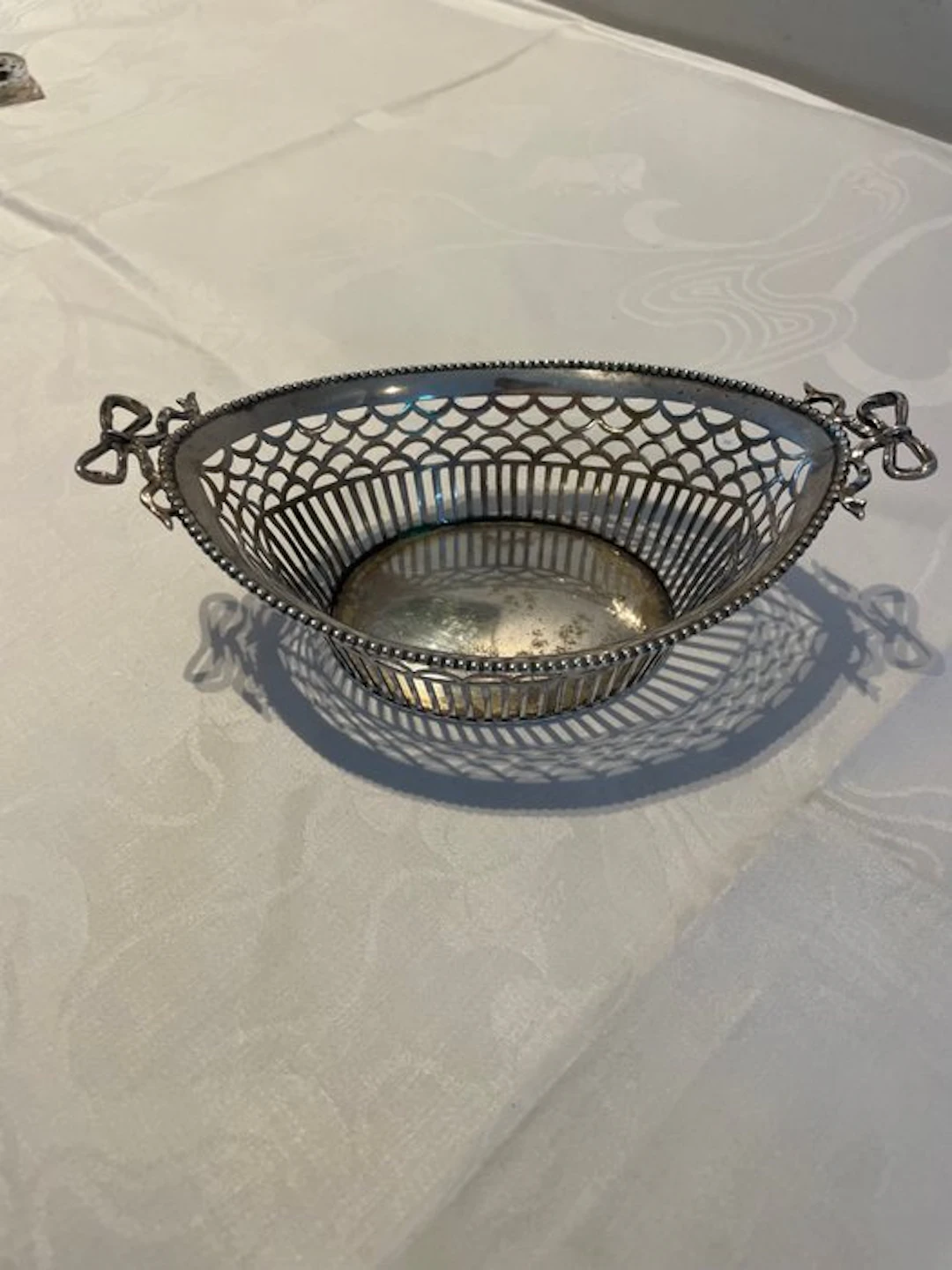 J.M. van Kempen & Zonen - Bonbon basket - .833 silver...