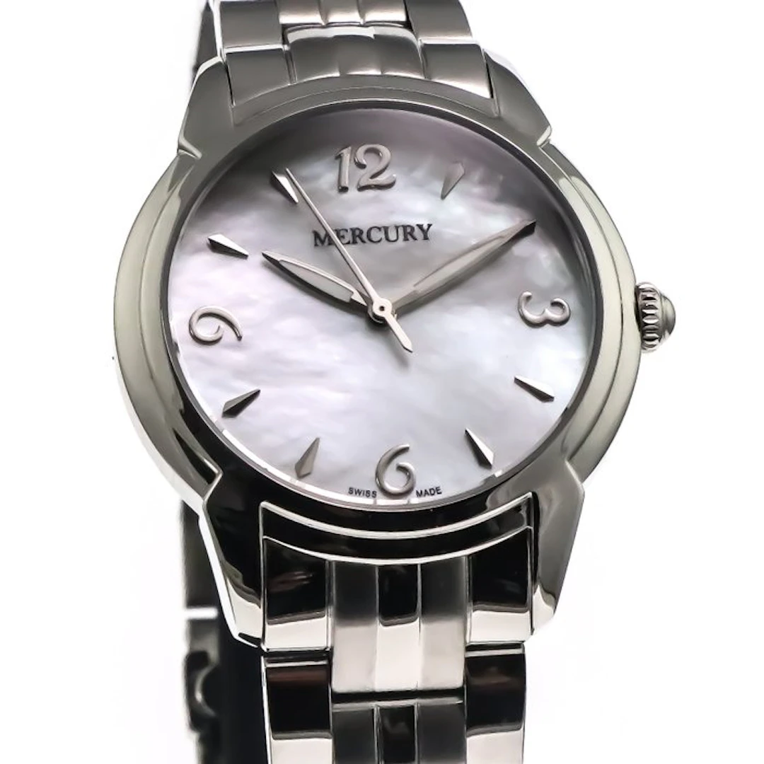 MERCURY - Swiss Made Watch - ME360-SS-7 - Numeral indexes...